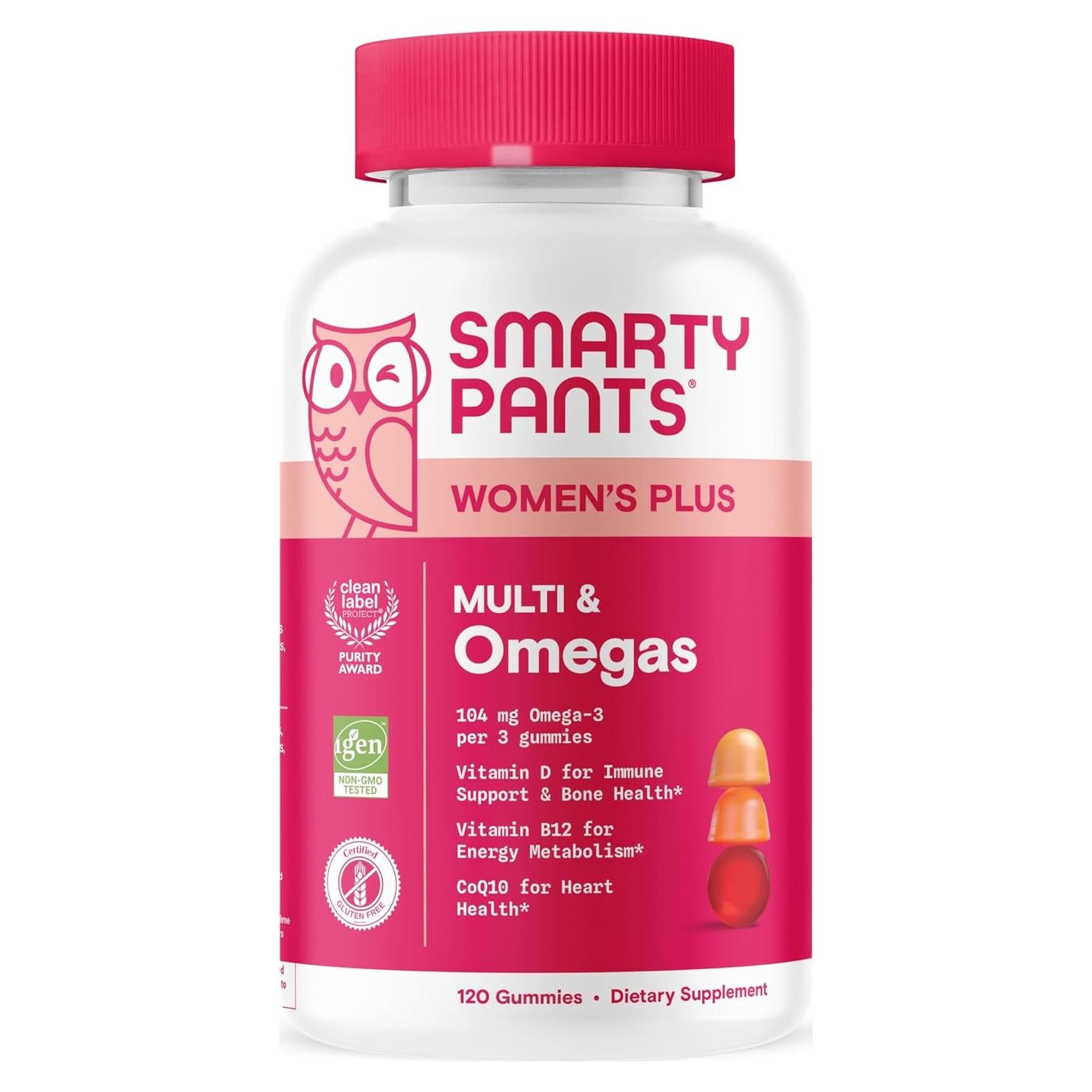 Gomitas Multivitamínicas SmartyPants para Mujeres - 120 Conteo