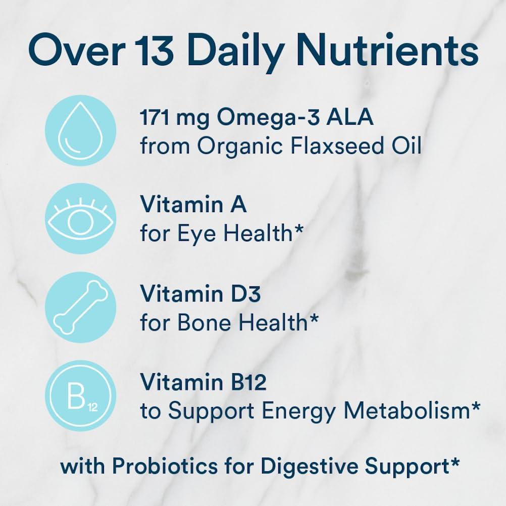 Multivitamina y Probióticos Orgánicos SmartyPants 120 Cápsulas