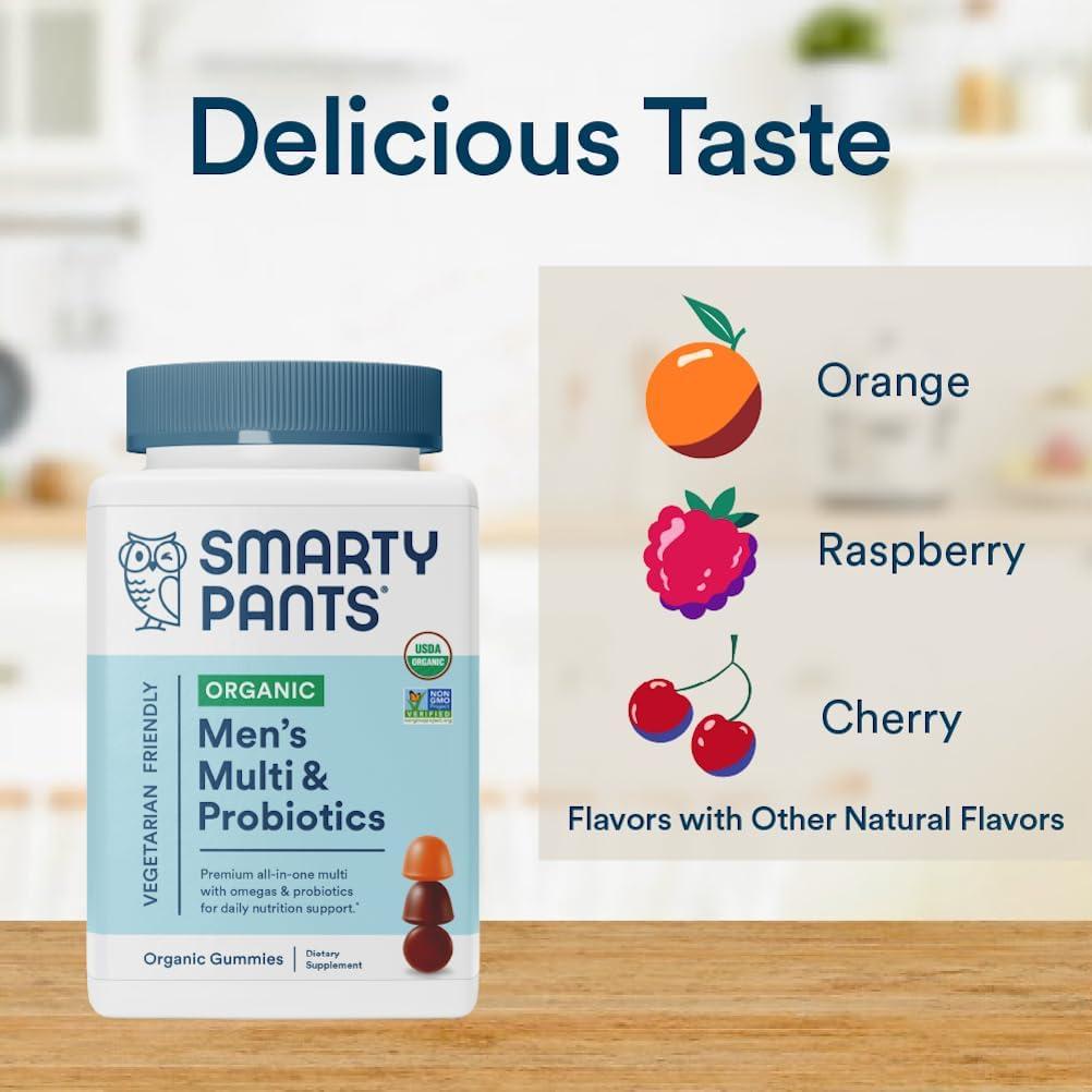 Multivitamina y Probióticos Orgánicos SmartyPants 120 Cápsulas