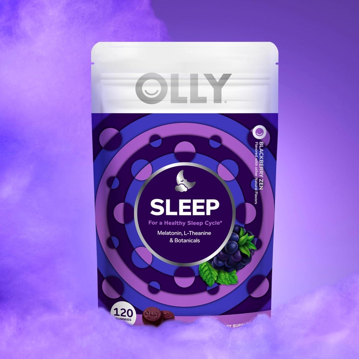 Gomitas para Dormir OLLY Sleep 120 Unidades Melatonina 3 mg