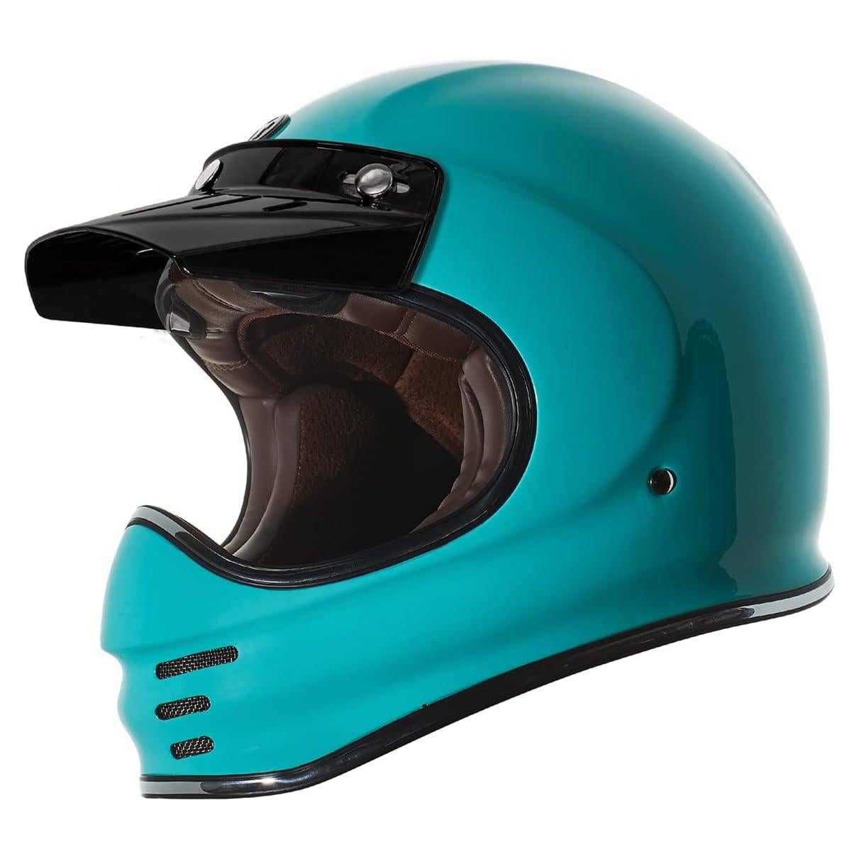 Casco Integral TORC T3 Azul Huevo de Gorrión Aprobado DOT