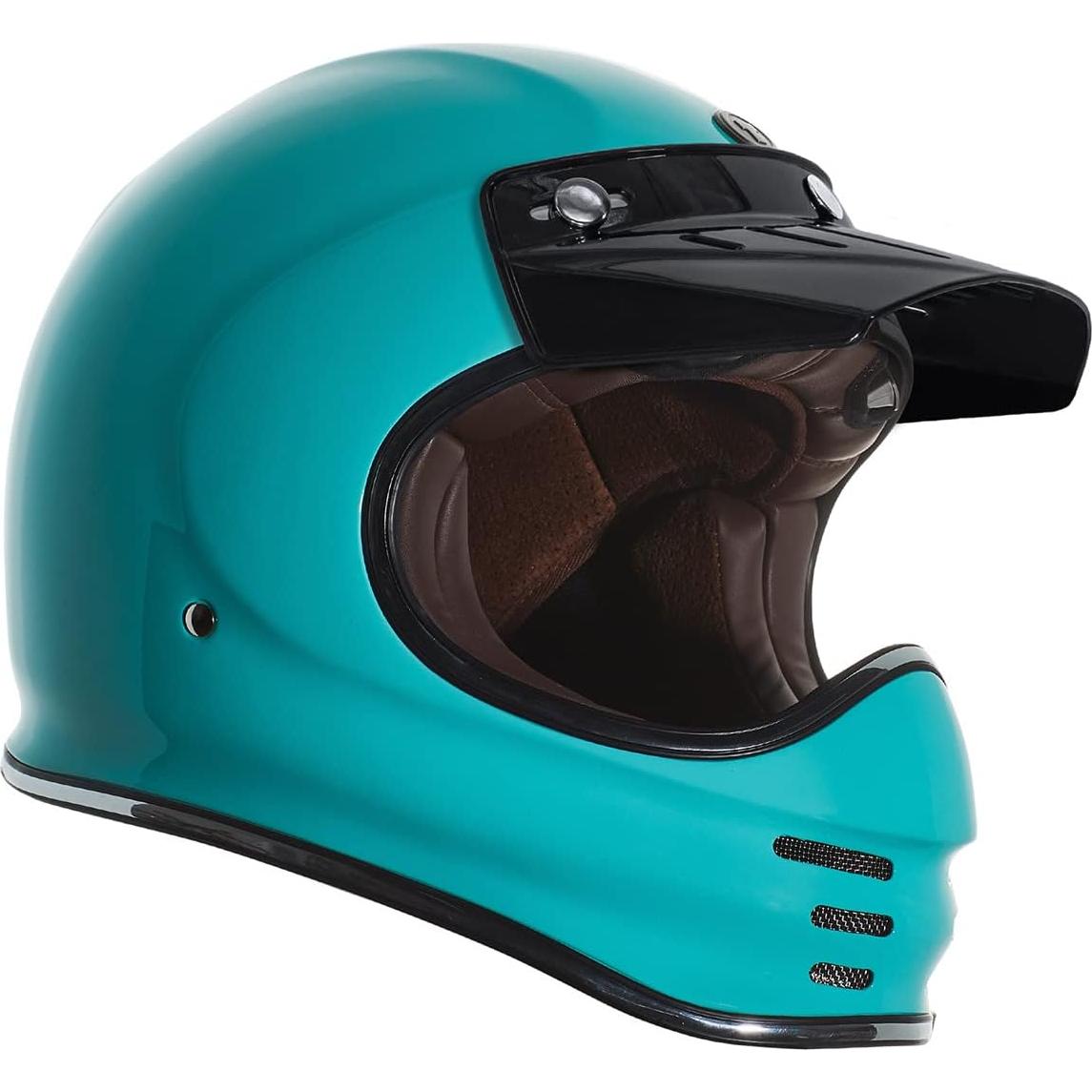 Casco Integral TORC T3 Azul Huevo de Gorrión Aprobado DOT