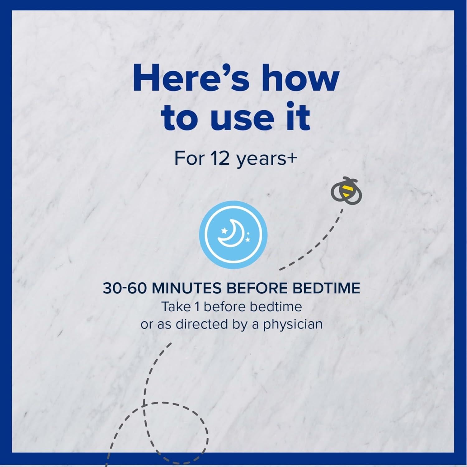 Gomitas de Melatonina Zarbee's 3mg para Dormir 60 Unidades