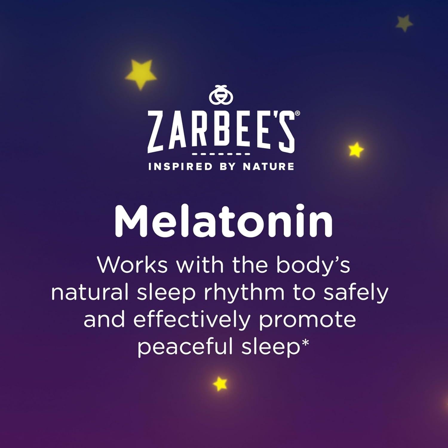 Suplemento Líquido para Sueño Niños Zarbee's 1mg Melatonina 29.57ml