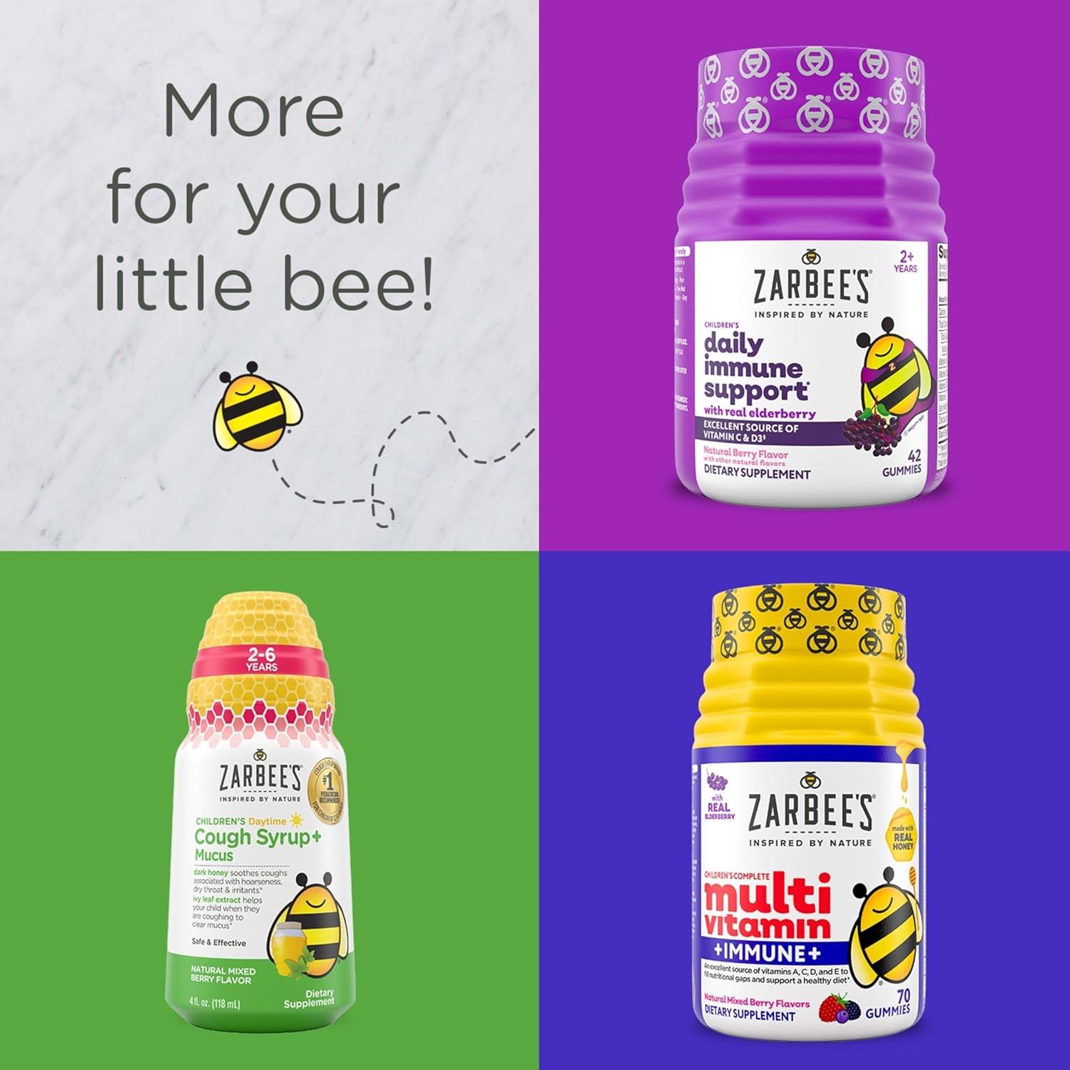 Suplemento Líquido para Sueño Niños Zarbee's 1mg Melatonina 29.57ml