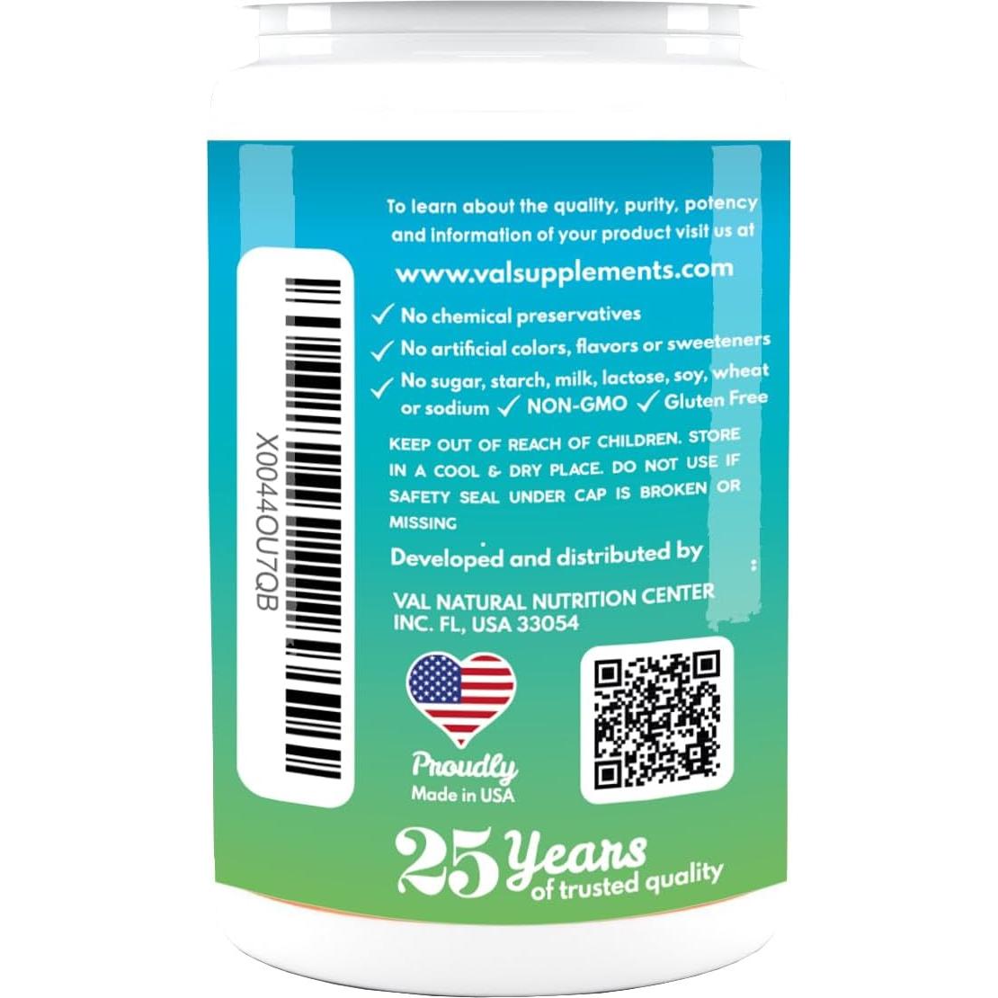 Suplemento de Melatonina 3mg VAL Mg Experts con B6 y Magnesio