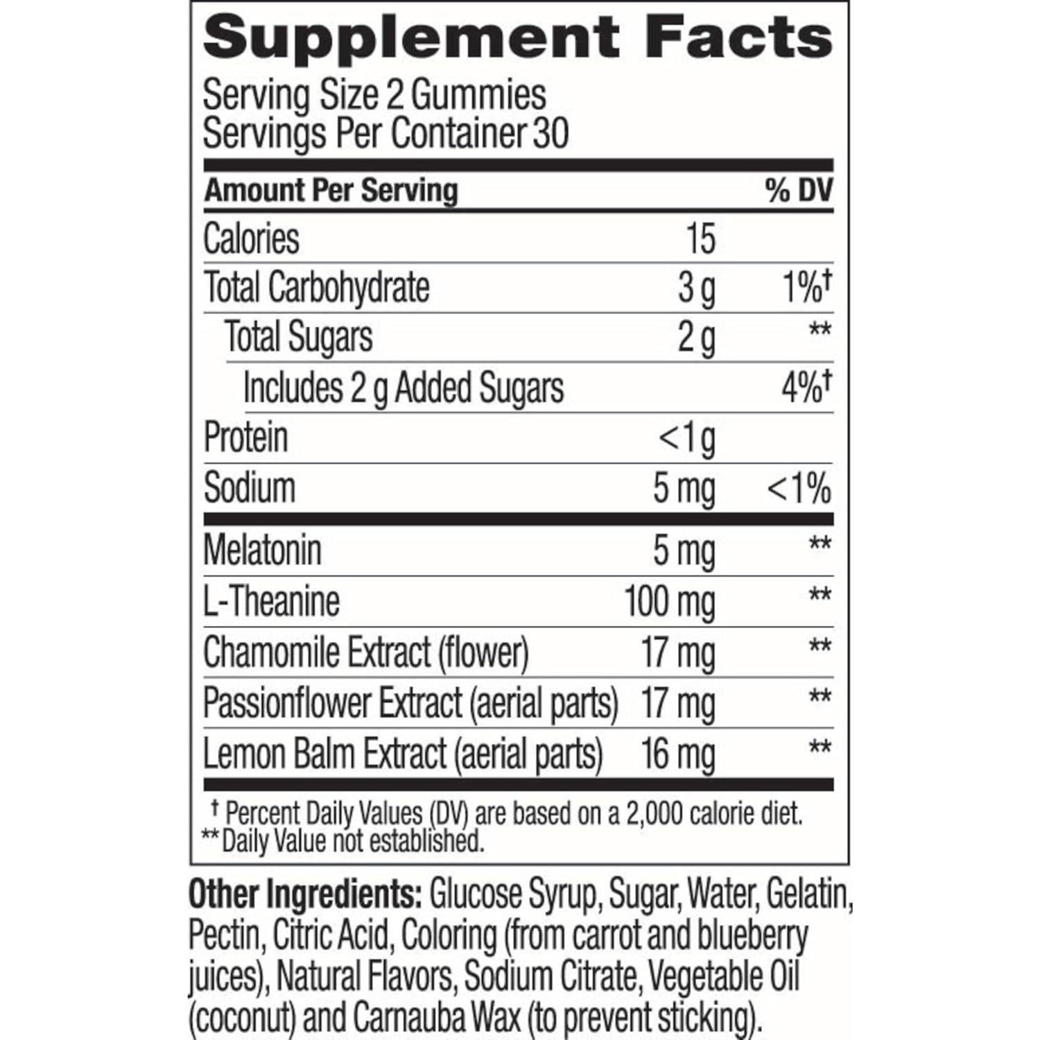 Gomitas OLLY Sueño Extra Fuerte 60 unidades - 5 mg Melatonina