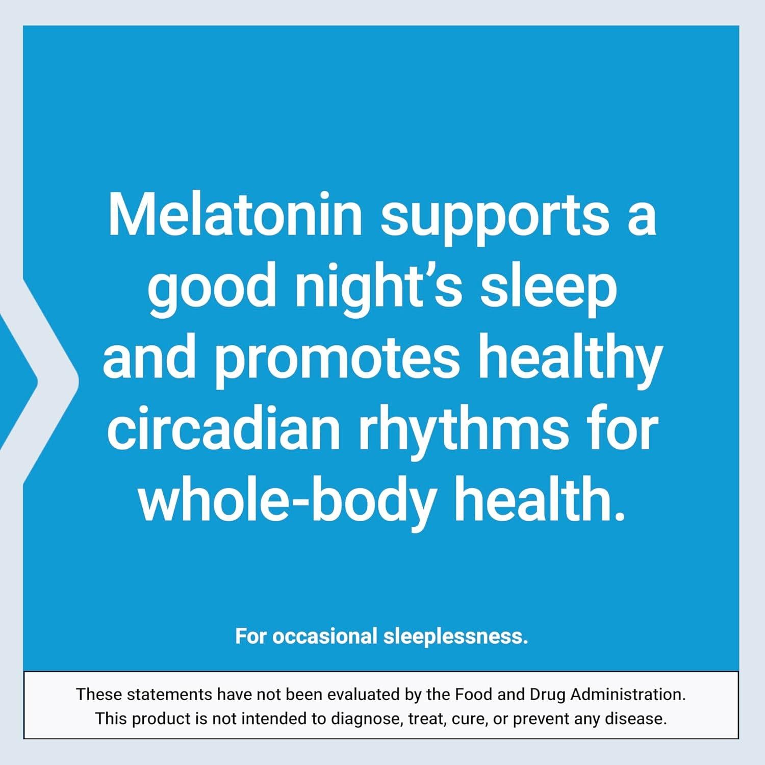 Life Extension Melatonin, 3 mg, Optimal Sleep Support, Healthy circadian Rhythms, Cellular Defense, Gluten-Free, Non-GMO, Vegetarian, 60 Capsules