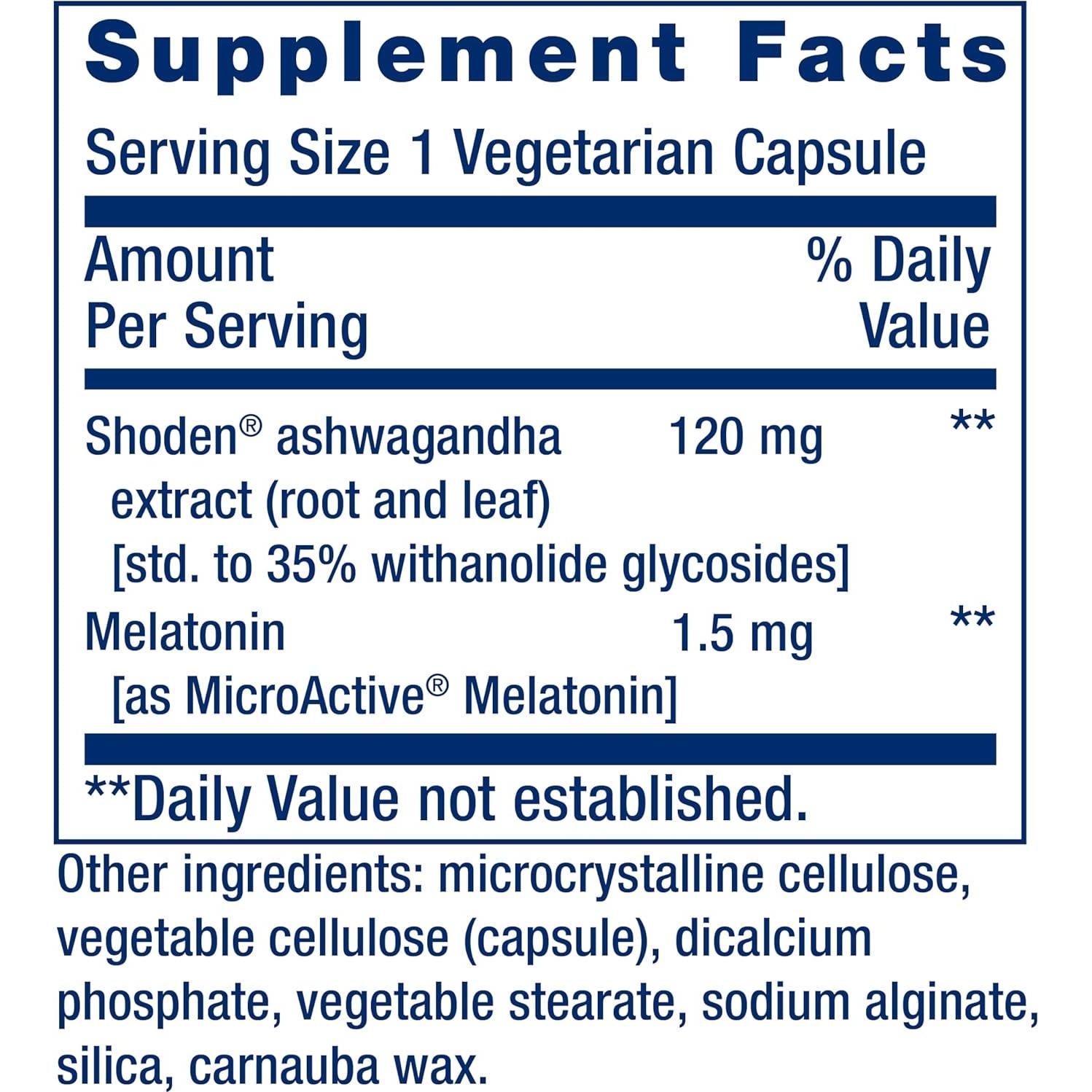 Suplemento de Sueño Life Extension 30 Cápsulas Vegetales