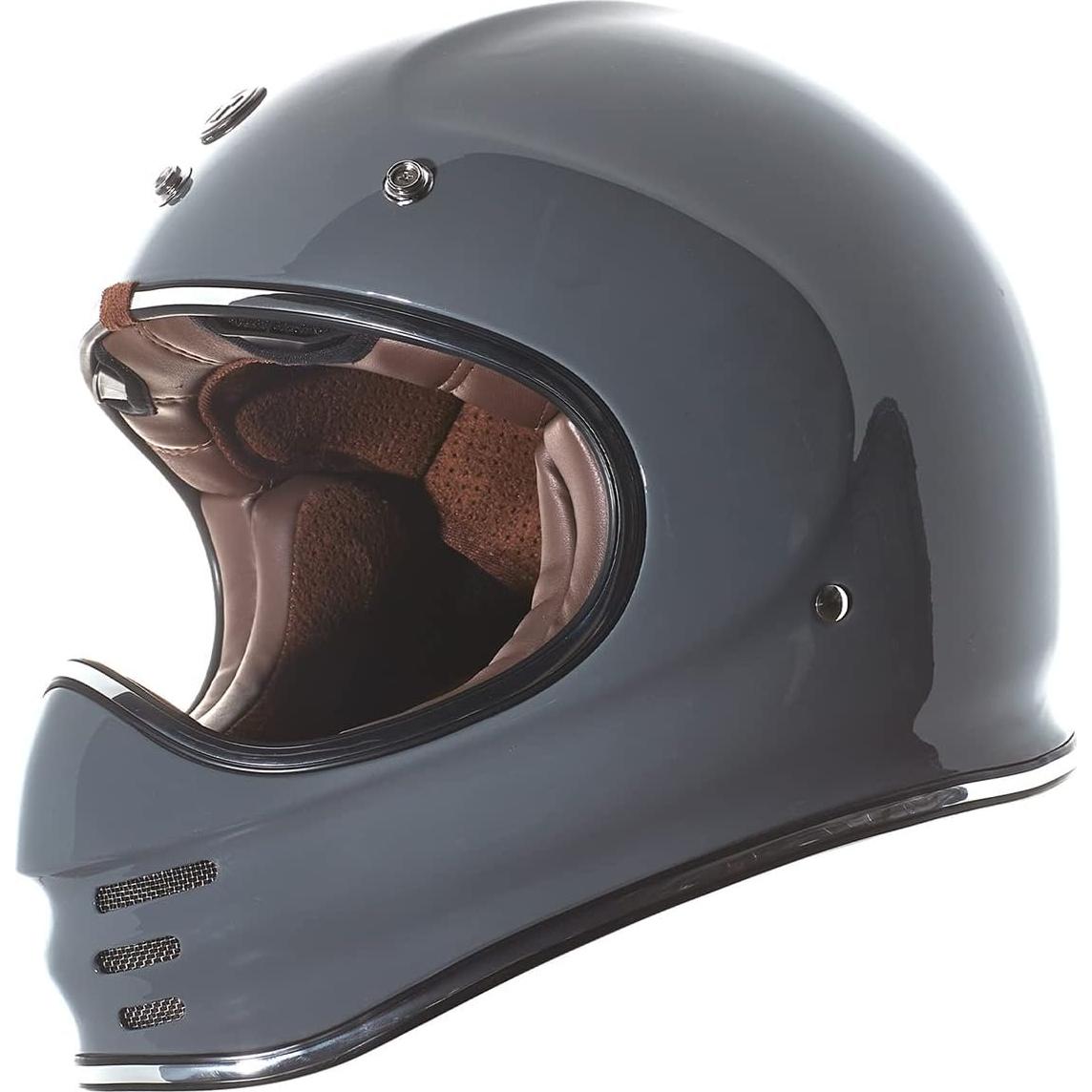 Casco Integral TORC T3 Gris Nardo Brillante X-Pequeño