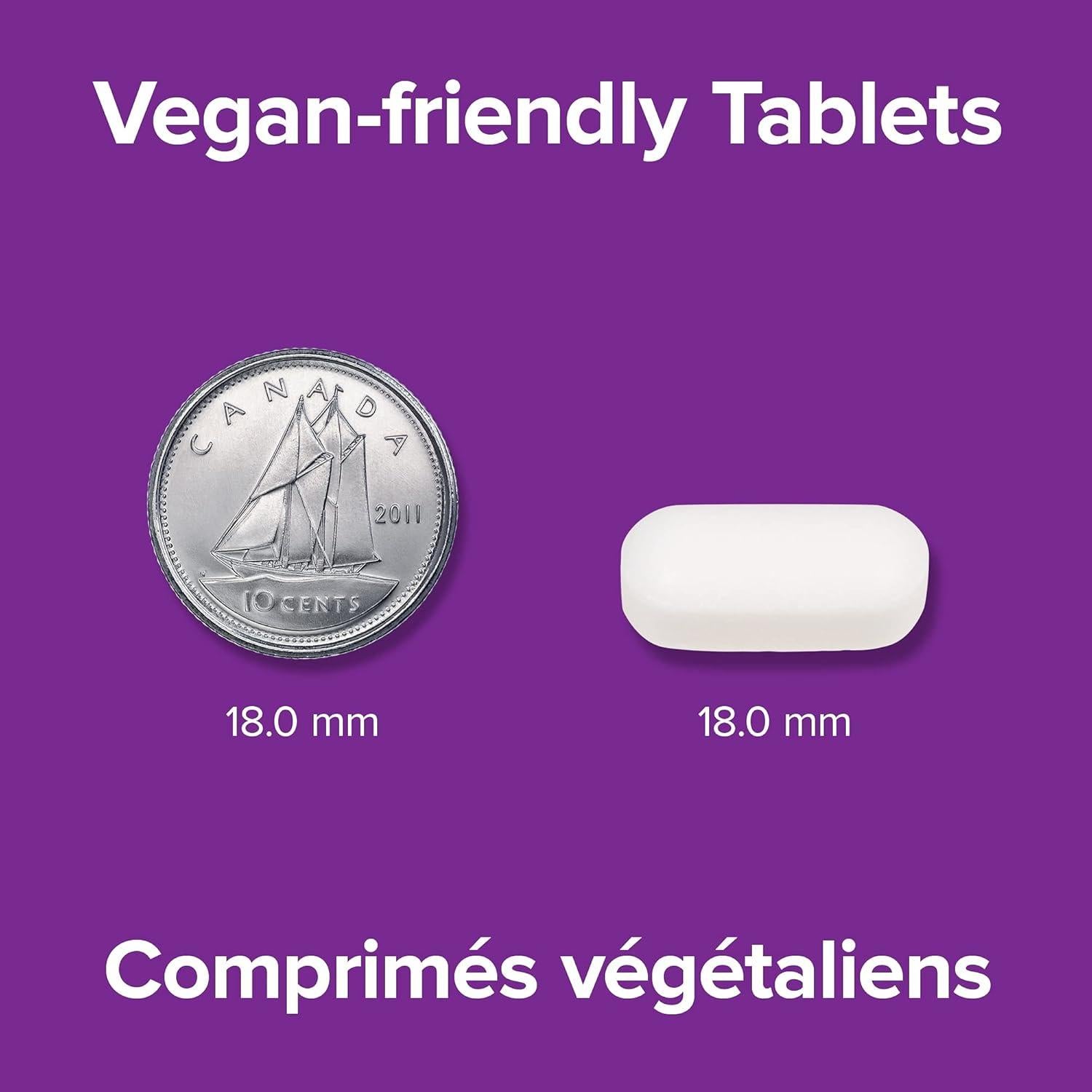 Melatonina 10 mg con Magnesio 150 mg Webber Naturals 60 Tabletas