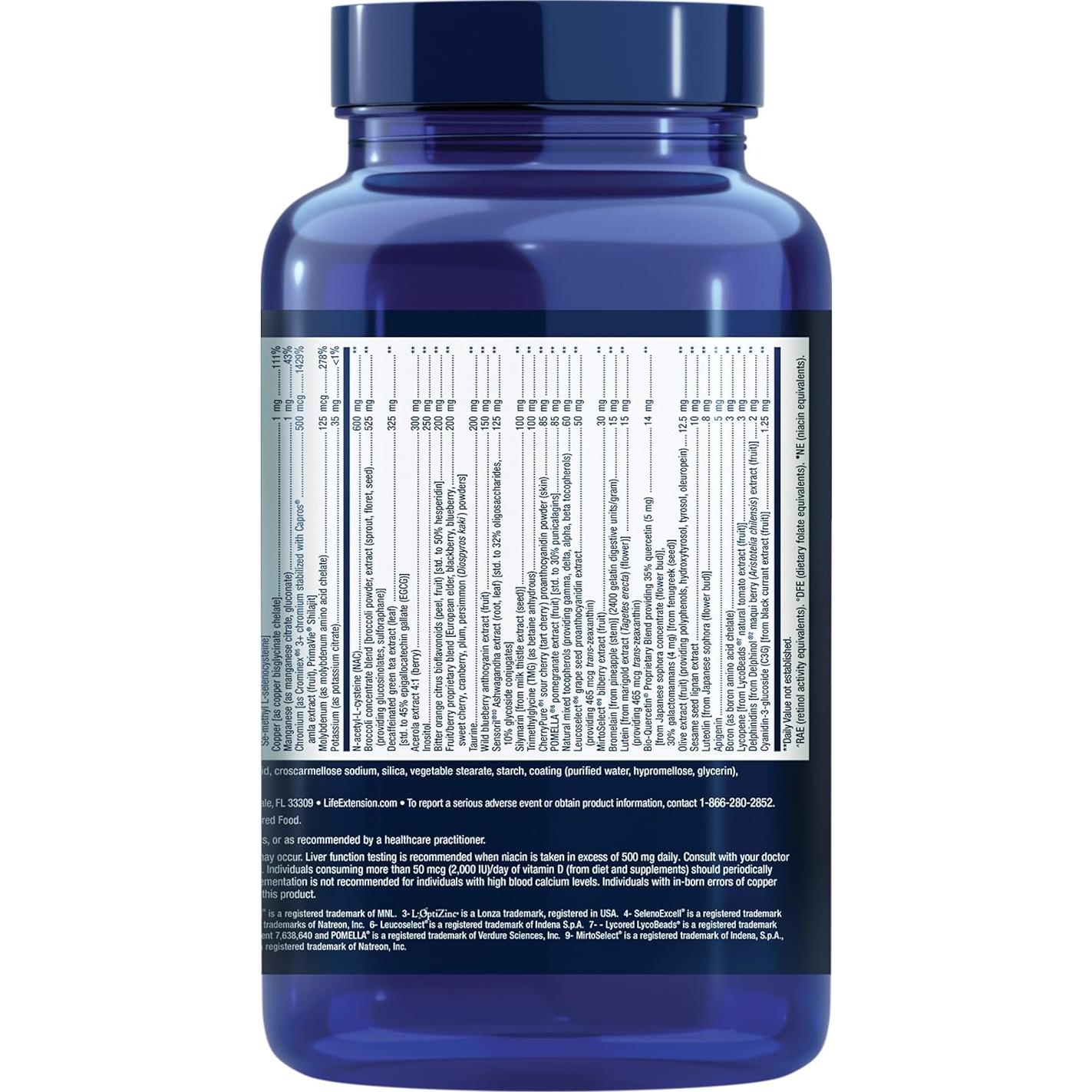 Tabletas de Mezcla Extensión de Vida 240 Tabletas Suplemento