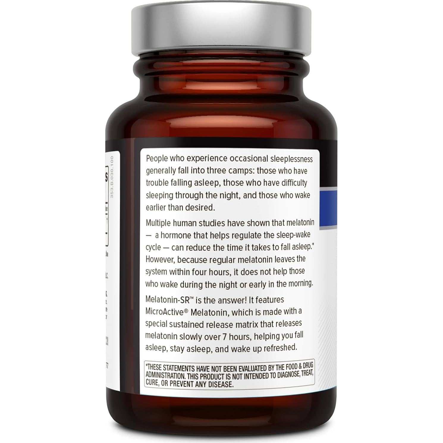 Suplemento de Melatonina Premium Calidad de Vida 5mg 30 Vegicaps