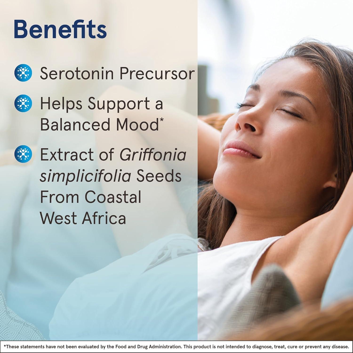 Suplemento 5-HTP Jarrow Formulas 100 mg 90 Cápsulas Veganas