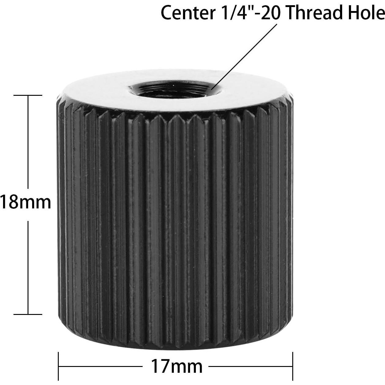 Brazo Mágico Articulado 28cm con Tuercas 1/4" para Cámara