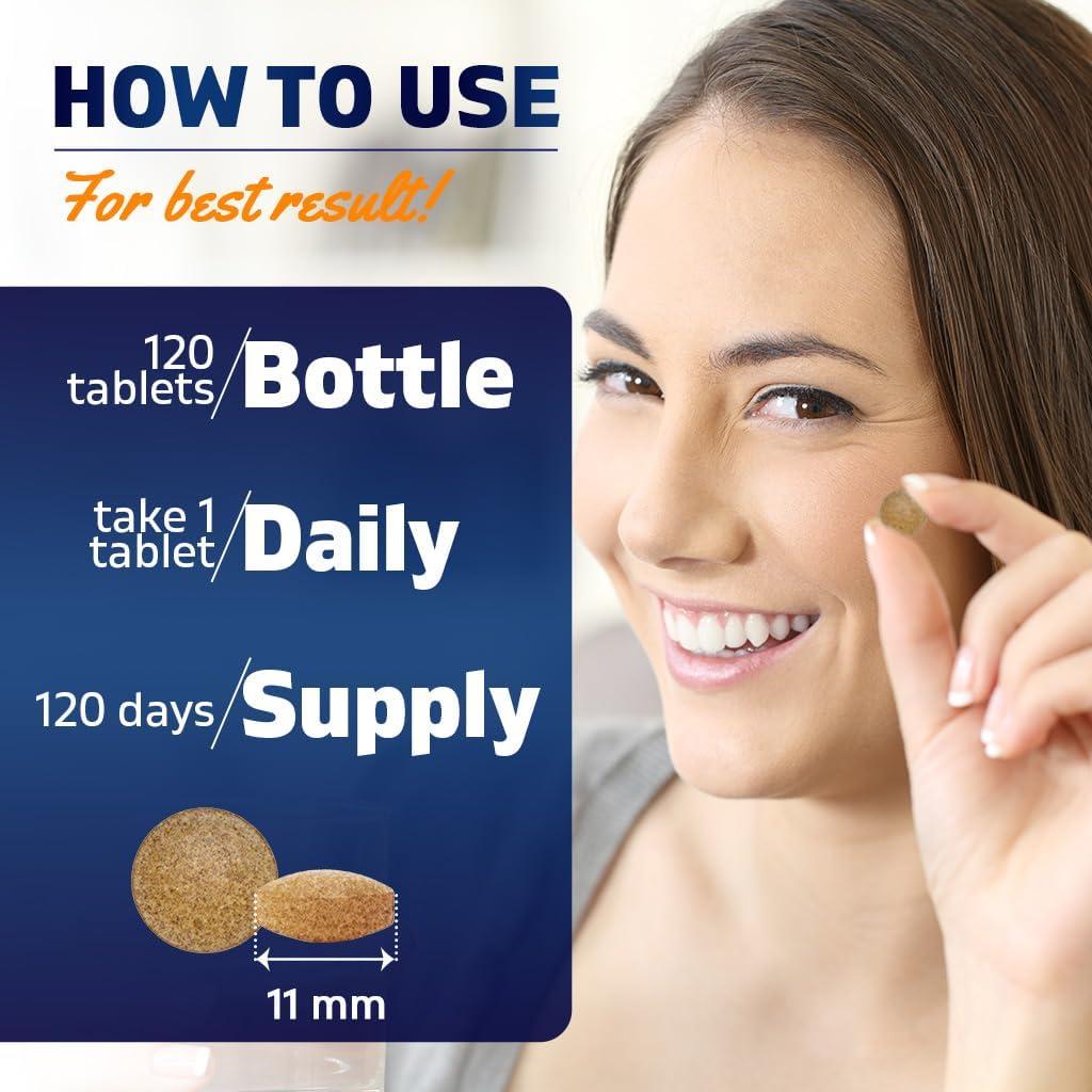 Vitamatic Melatonina 10mg con Valeriana 250mg 120 Tabletas