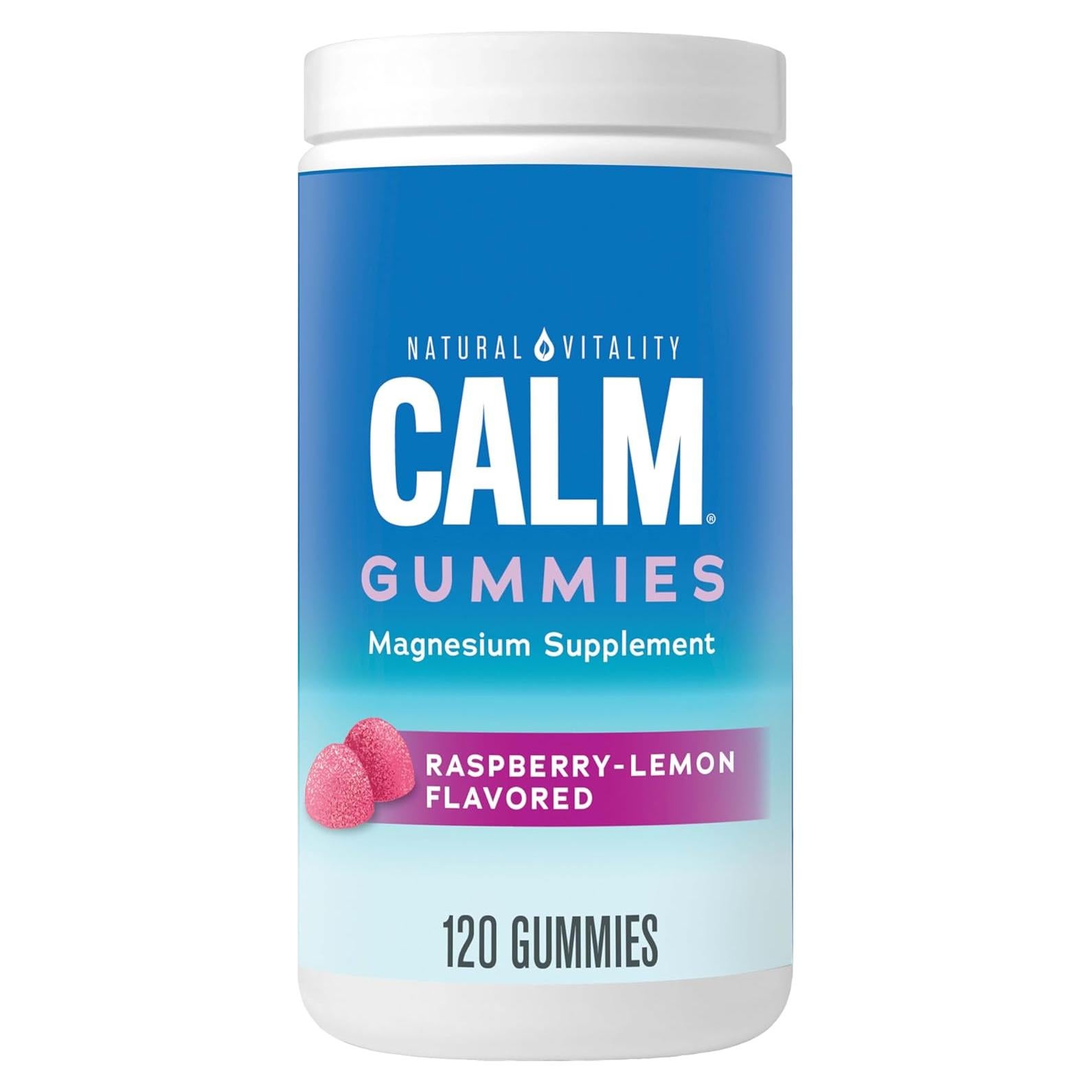 Gominolas de Magnesio Natural Vitality CALM 120 Unidades