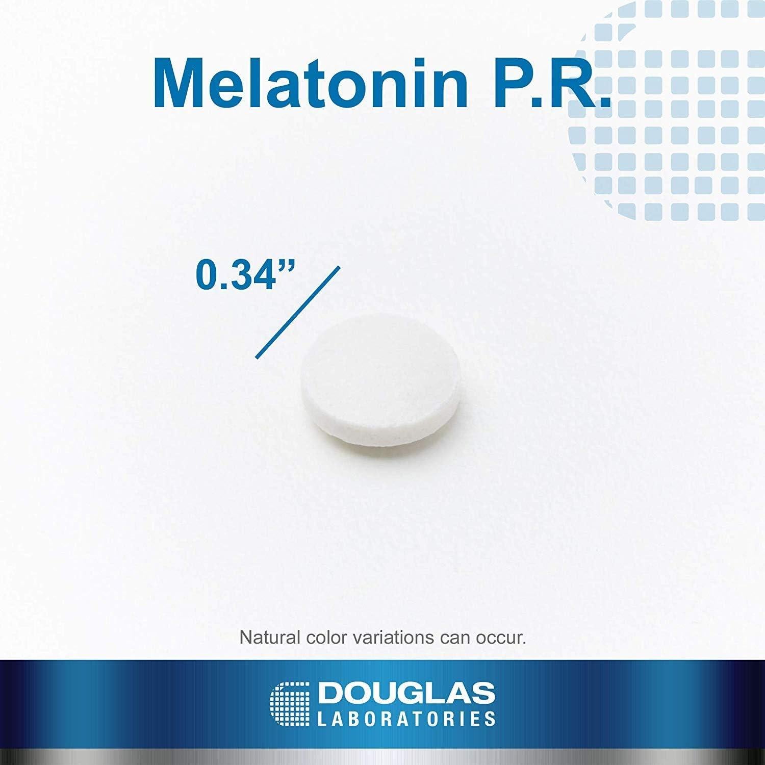 Melatonina Liberación Prolongada Douglas Laboratories 3 mg - 180 Tabletas