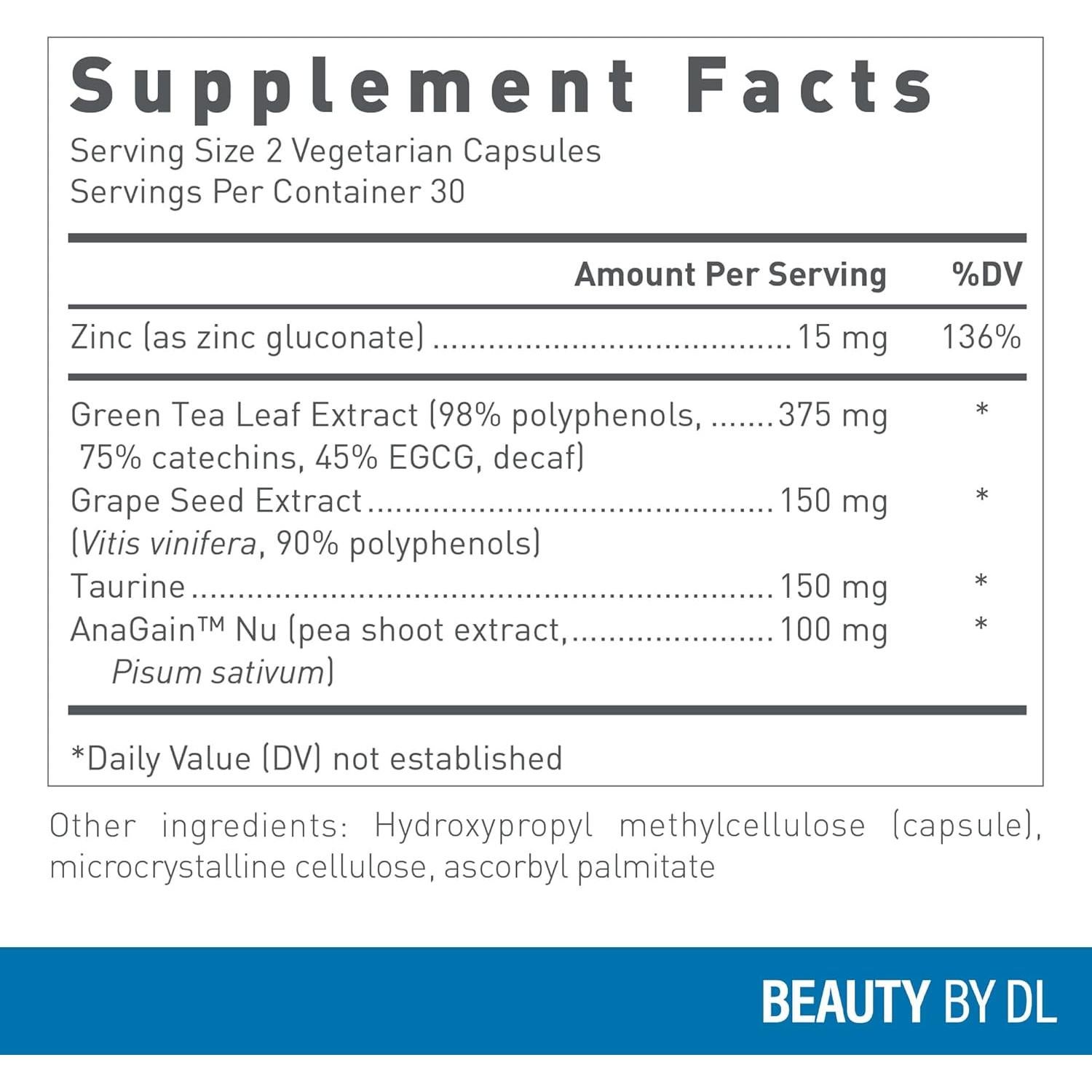 Crecimiento Capilar+ Douglas Laboratories 60 Cápsulas Vegetarianas