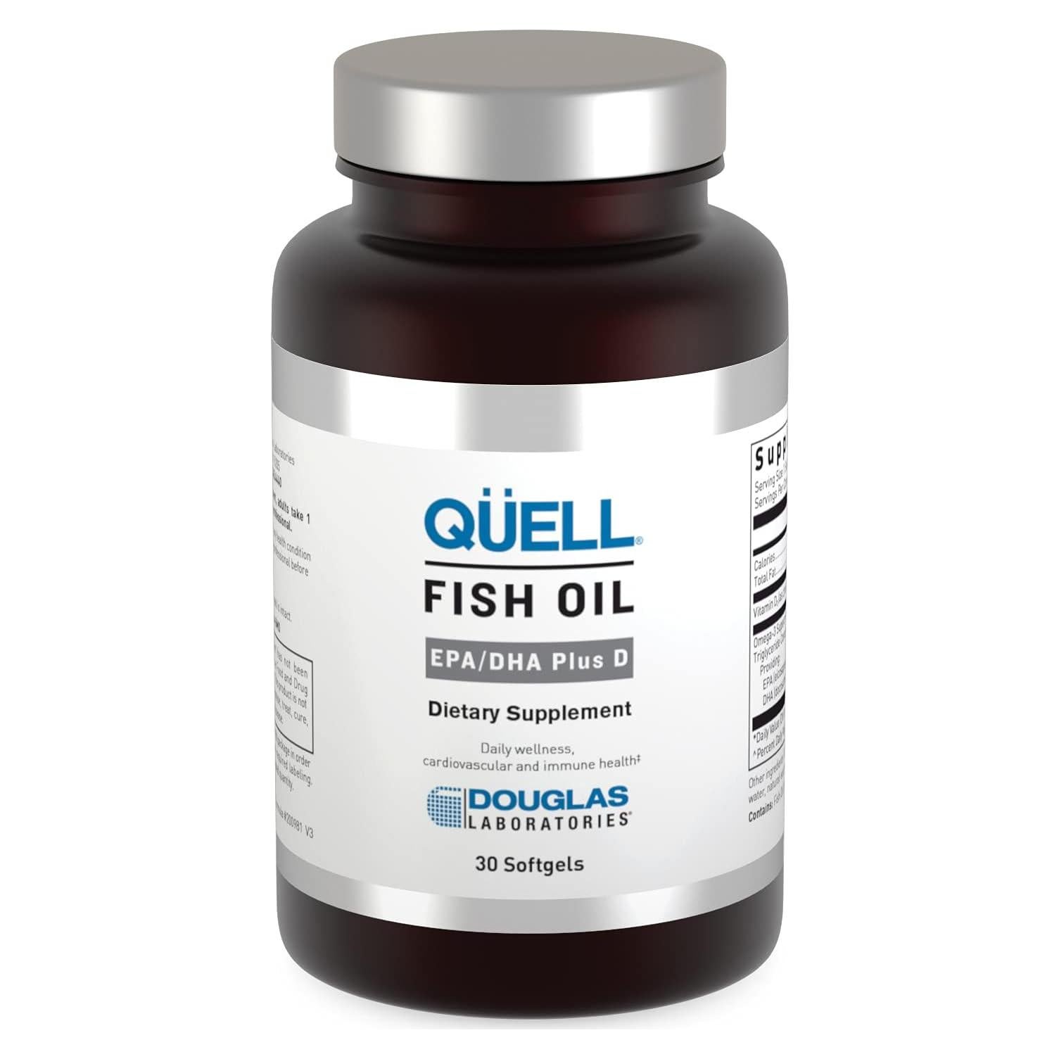 Douglas Laboratories Quell Aceite de Pescado EPA/DHA 30 Gelatinas
