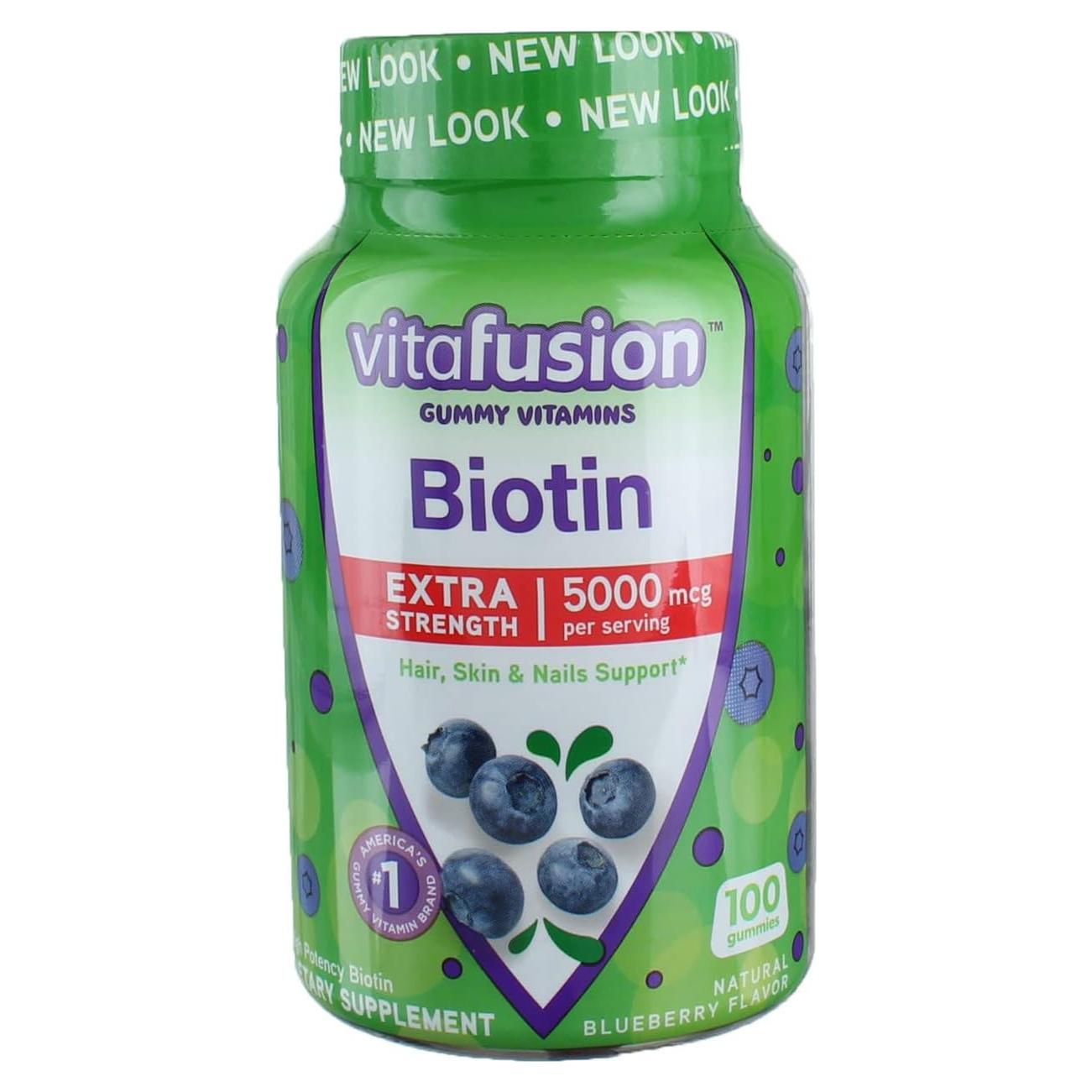 Suplemento Dietético Gominolas Biotina Vitafusion 5000 mcg - 300 ct