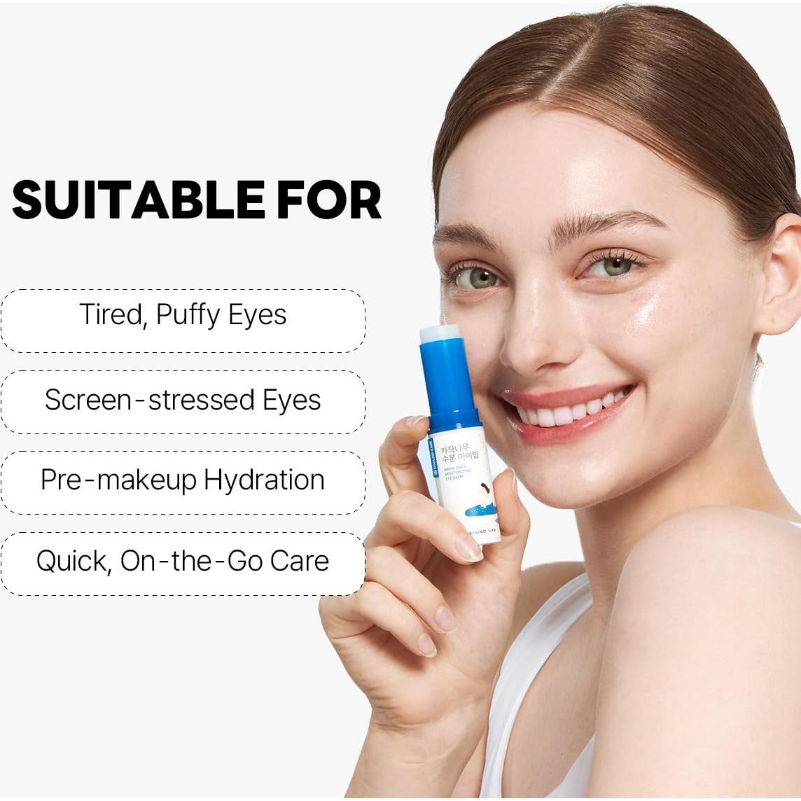 ROUND LAB Jugo de Abedul Stick Ojos 9.92 g - Hidratante Desinflamante