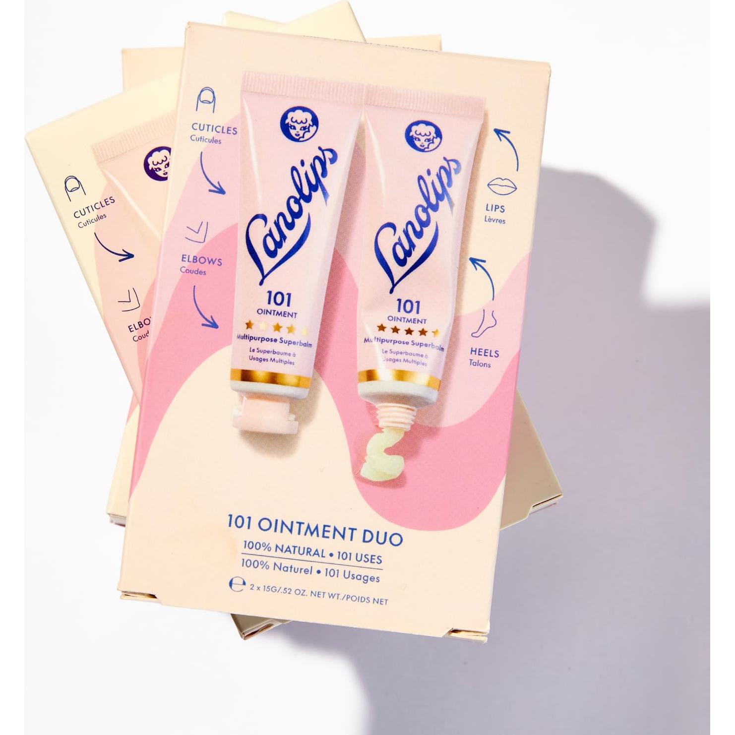 Lanolips 101 Ungüento Multi-Bálsamo Dúo 2x14.17g Hidratante