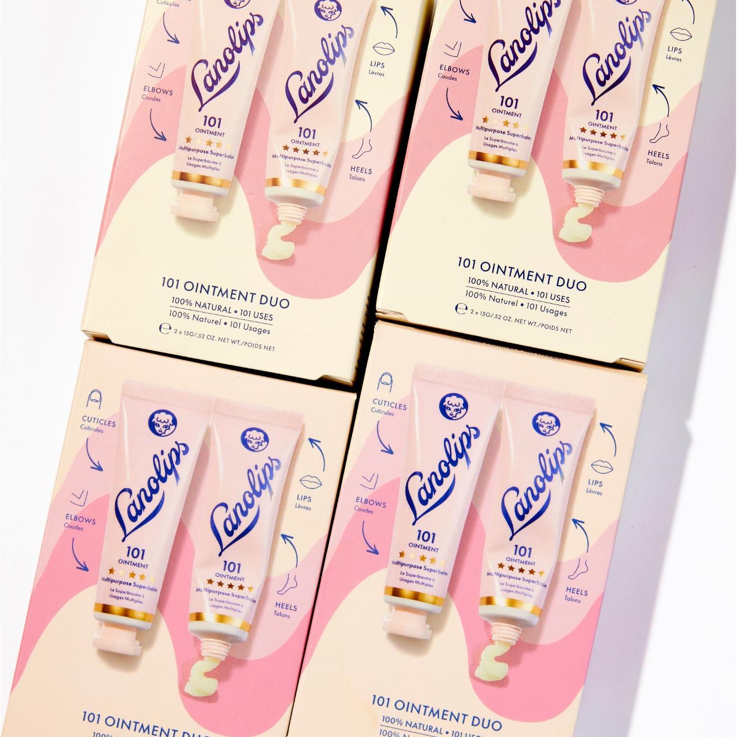 Lanolips 101 Ungüento Multi-Bálsamo Dúo 2x14.17g Hidratante