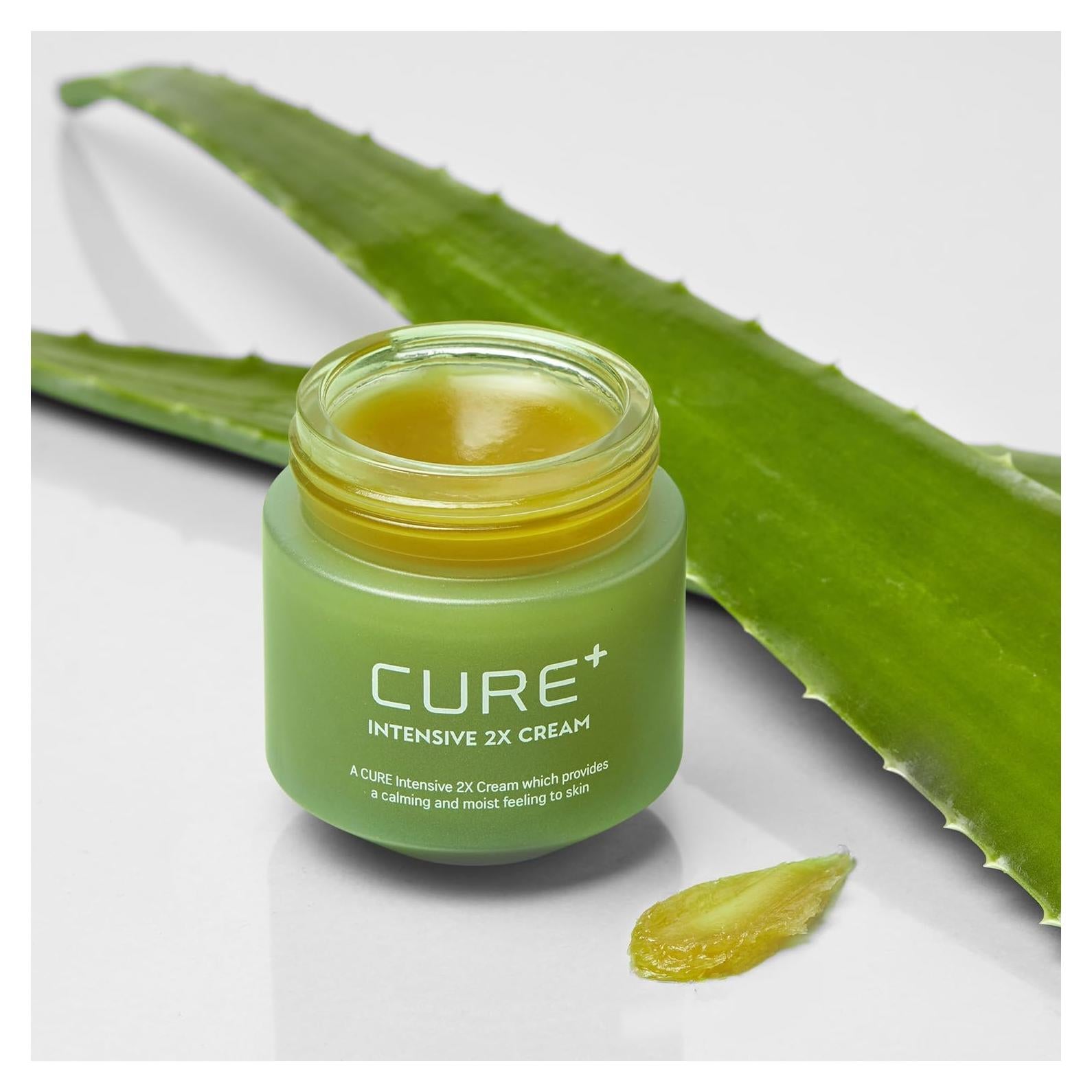 Crema Hidratante Intensiva 2X Cure Aloe 50ml K-Beauty