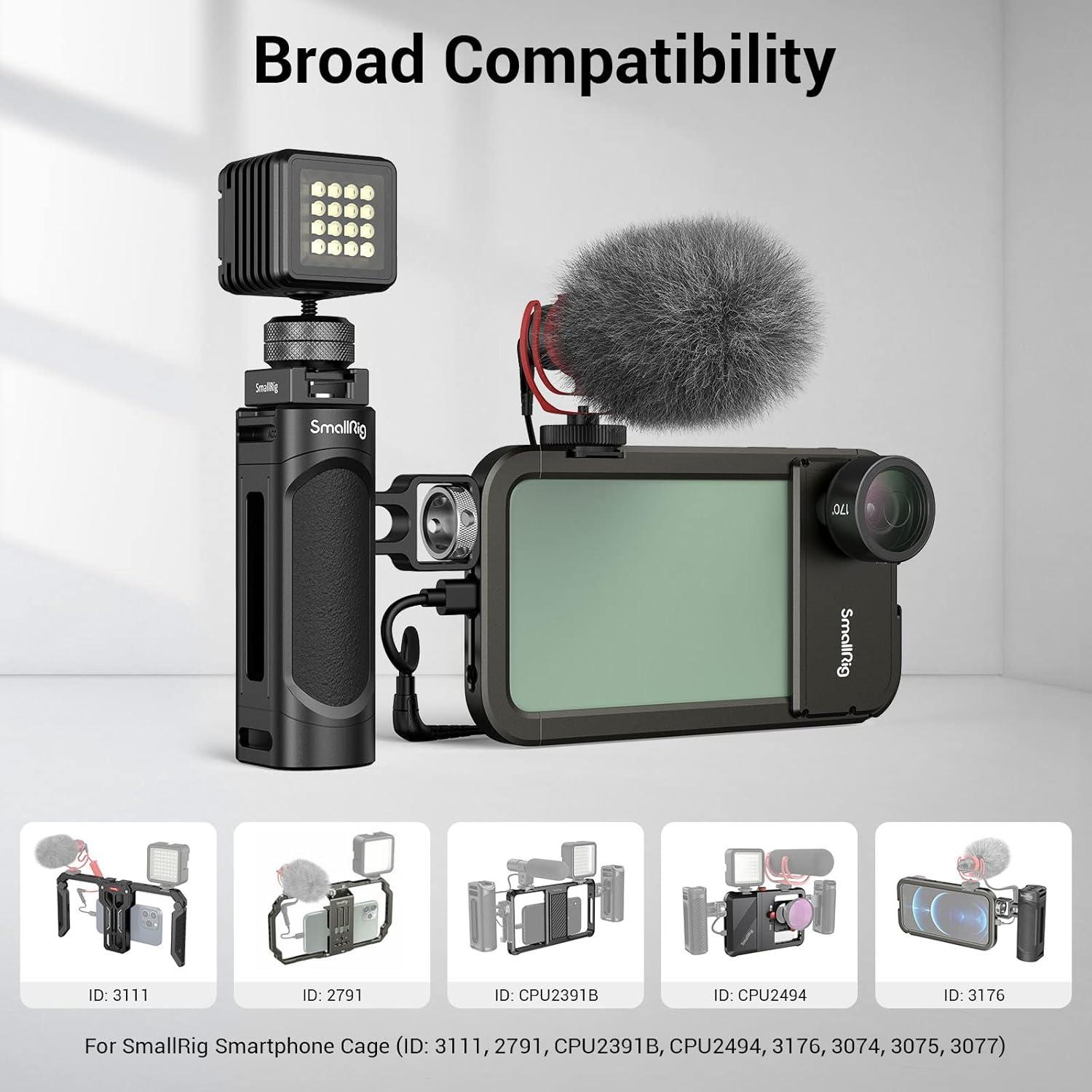 Mango Lateral SmallRig 2772 para Jaula de Smartphone 120g