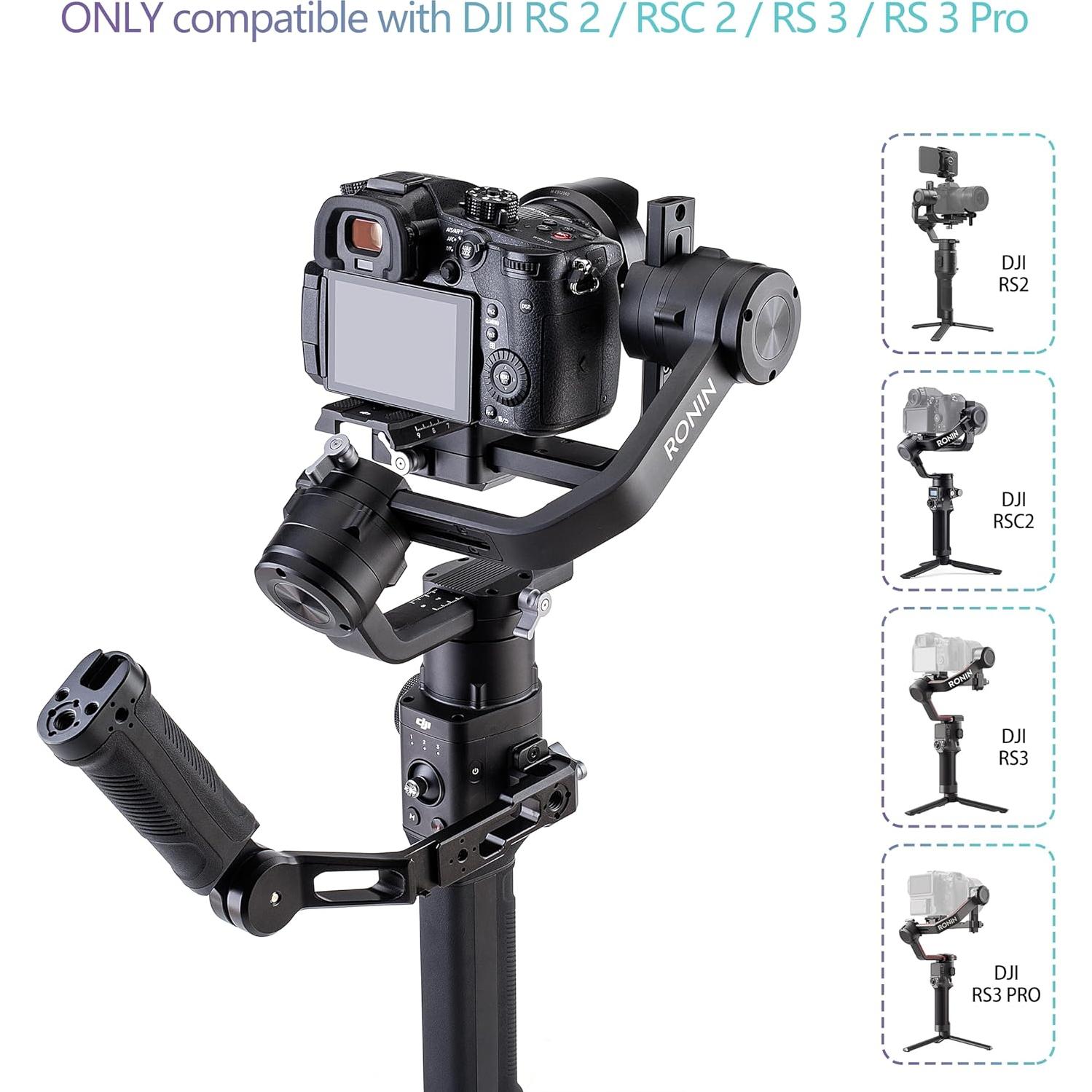 Manija de agarre Zeadio Gimbal Sling para DJI RS 2/3 Pro, 8kg