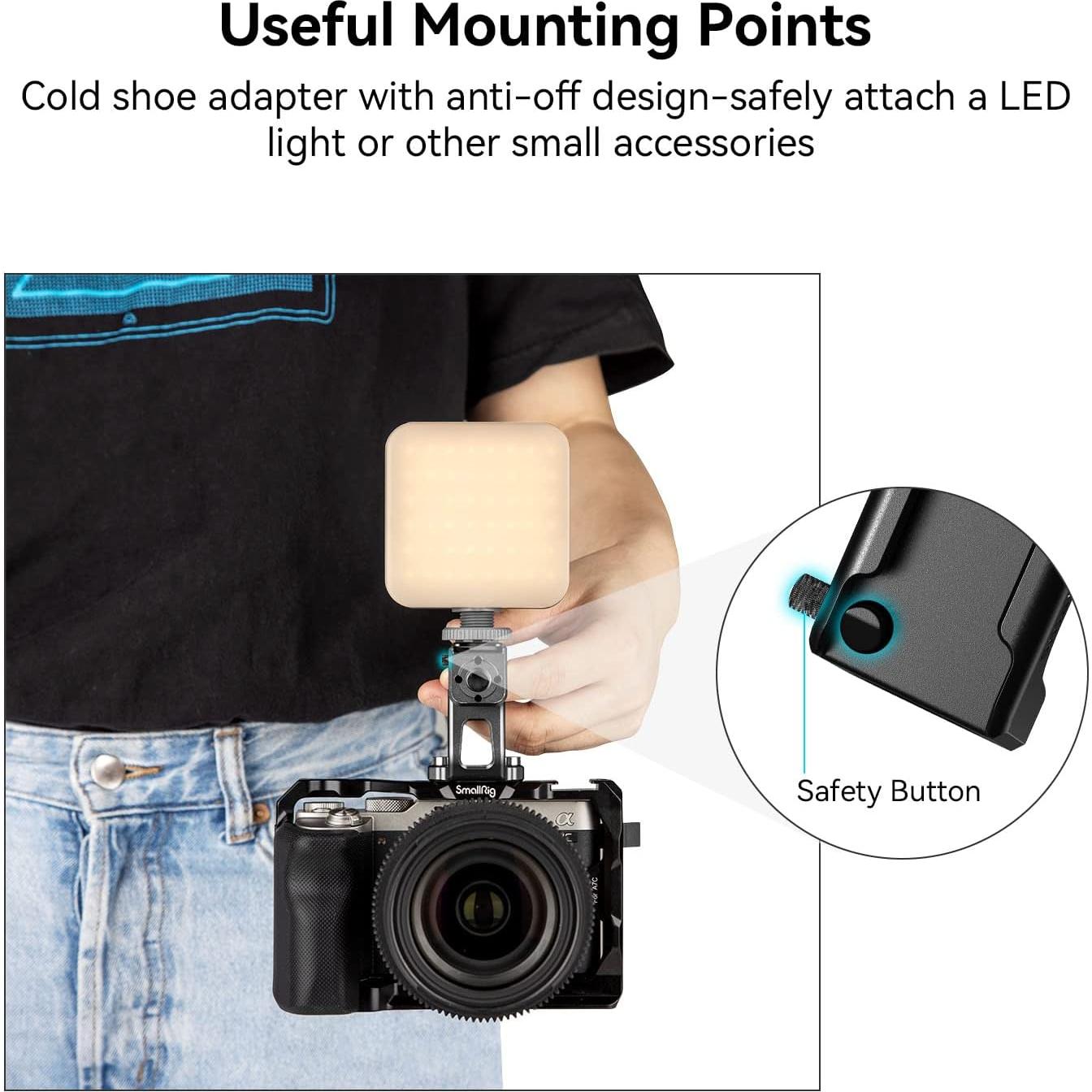 Mango Superior Mini SMALLRIG 2756 para Cámaras Livianas