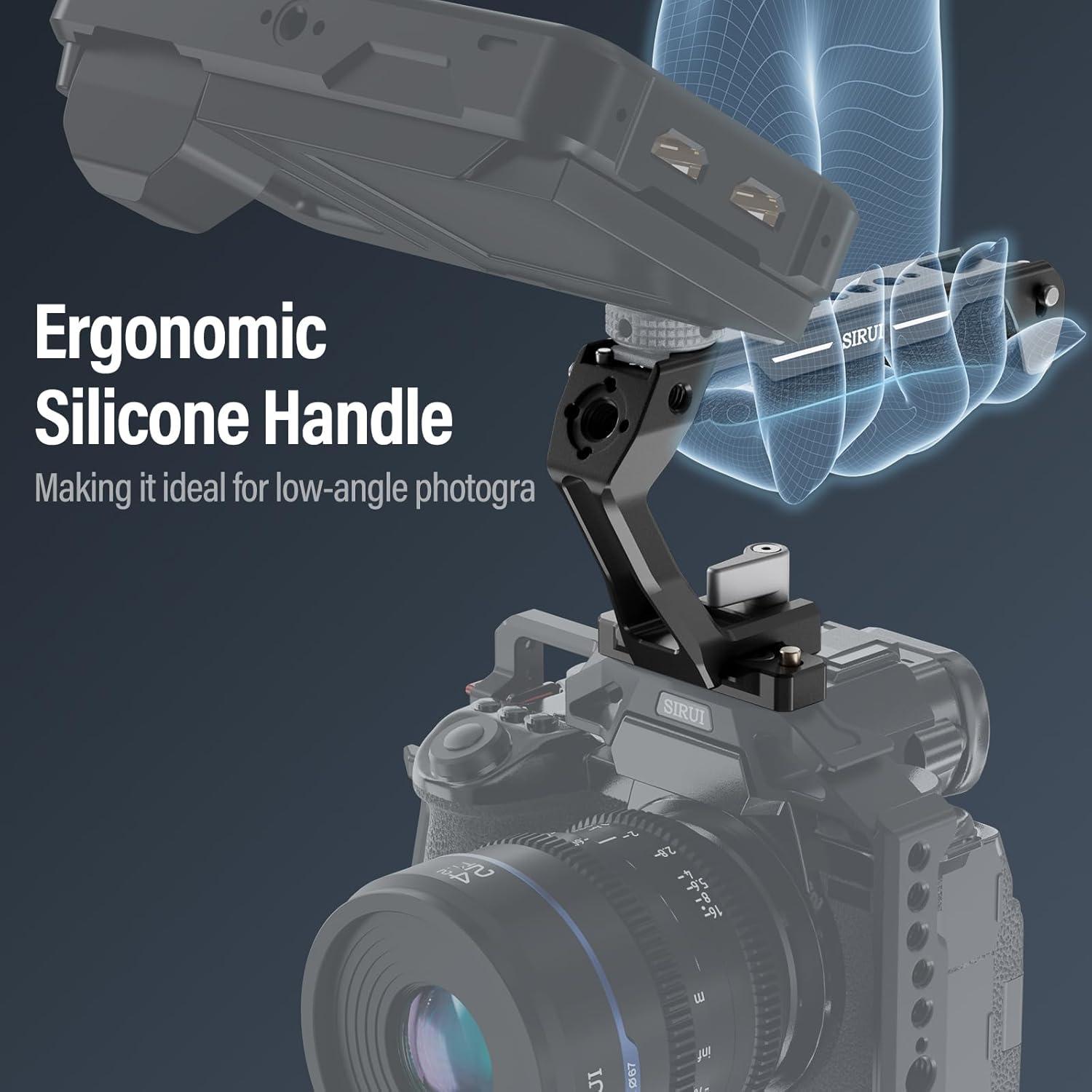 Mango Superior SIRUI SC-TH con Riel NATO y Zapatas Frías