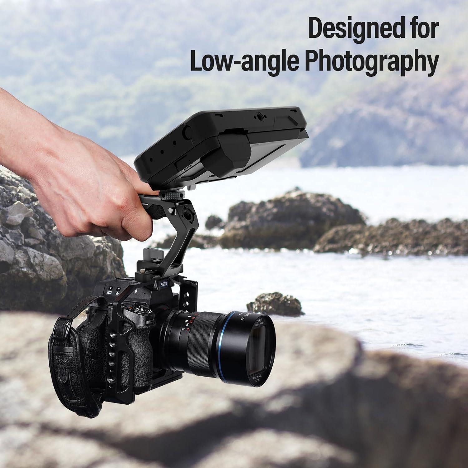 Mango Superior SIRUI SC-TH con Riel NATO y Zapatas Frías