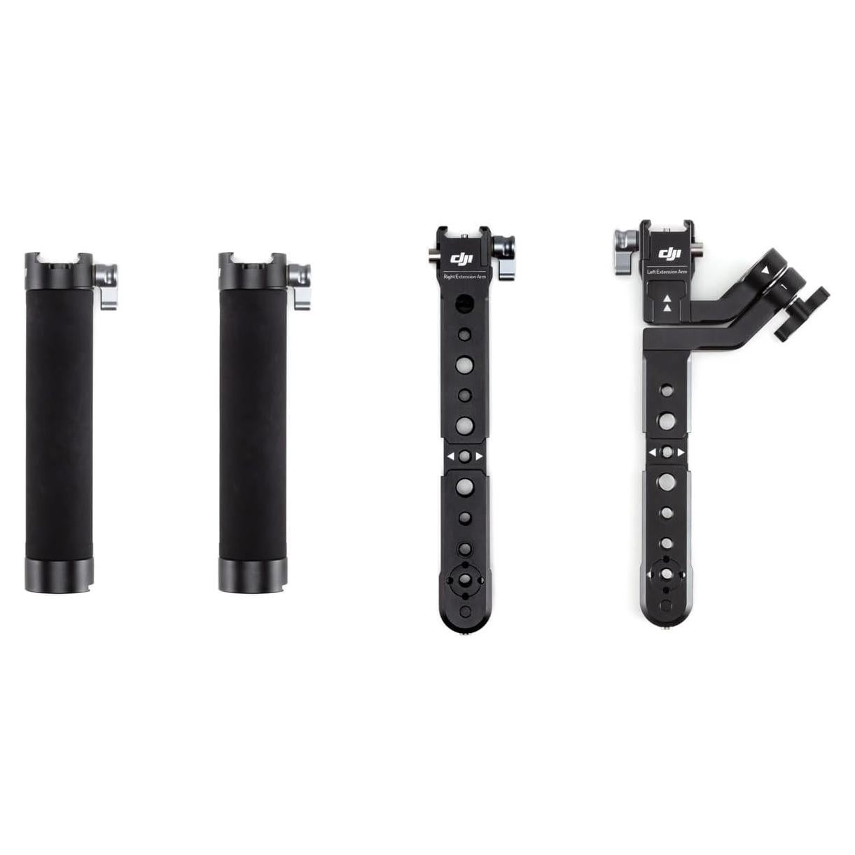 Mango Doble DJI RS Twist Grip con Puertos NATO