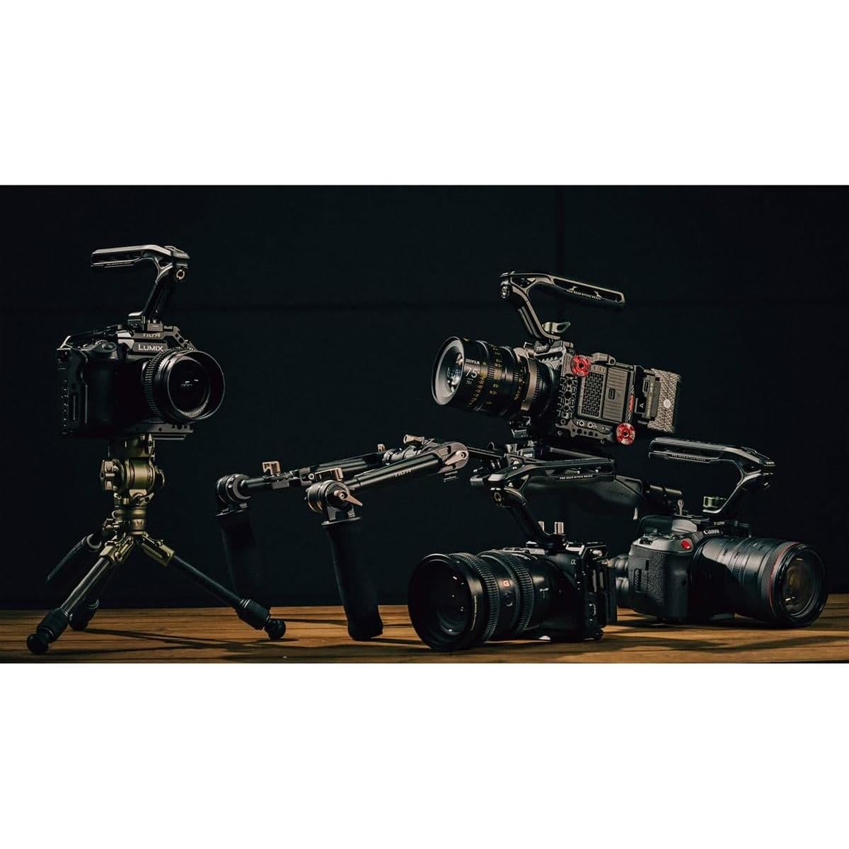 Mango Superior Tilta Xeno Doble 1/4"-20 para Cámaras - Negro