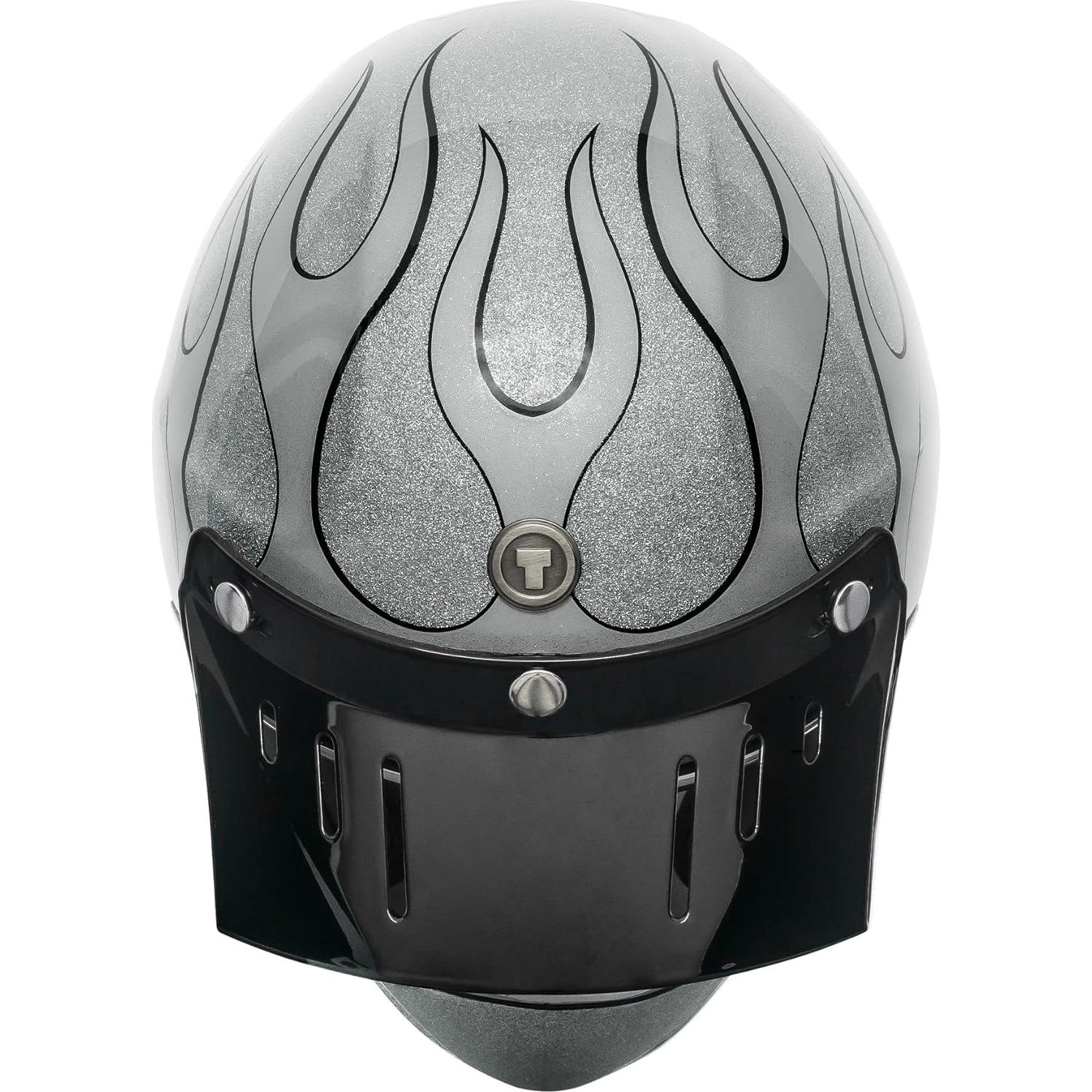 Casco TORC T3 Retro Clásico Fibra de Vidrio Unisex