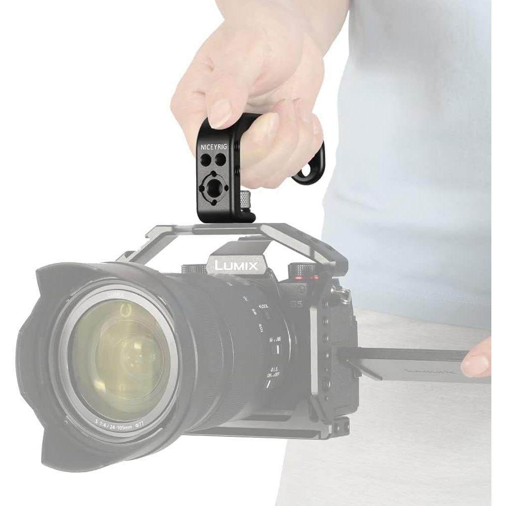 Mango Superior Niceyrig ARRI 3/8 para Cámara DSLR - Ergonomía