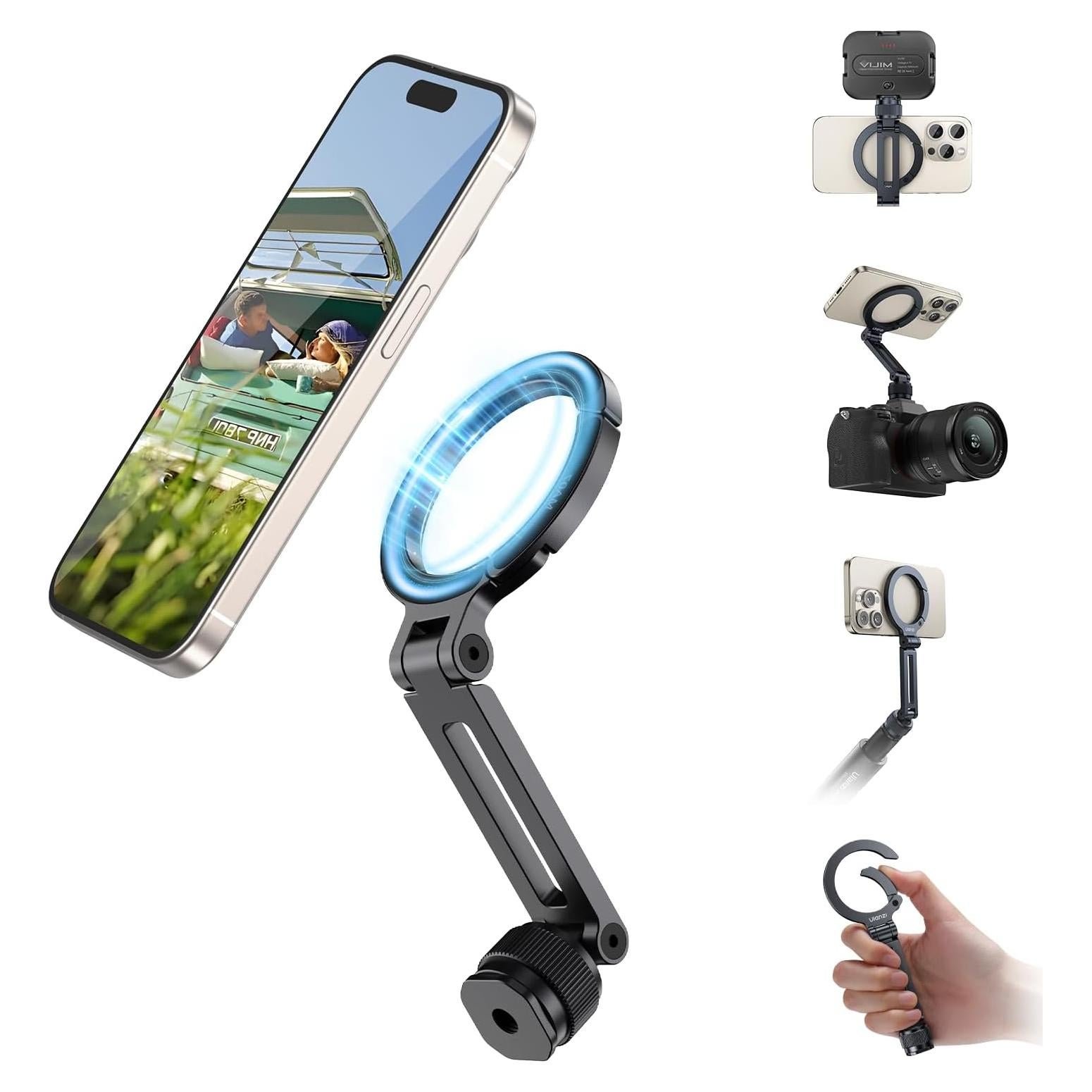 Soporte de trípode magnético Ulanzi MA07 para iPhone MagSafe