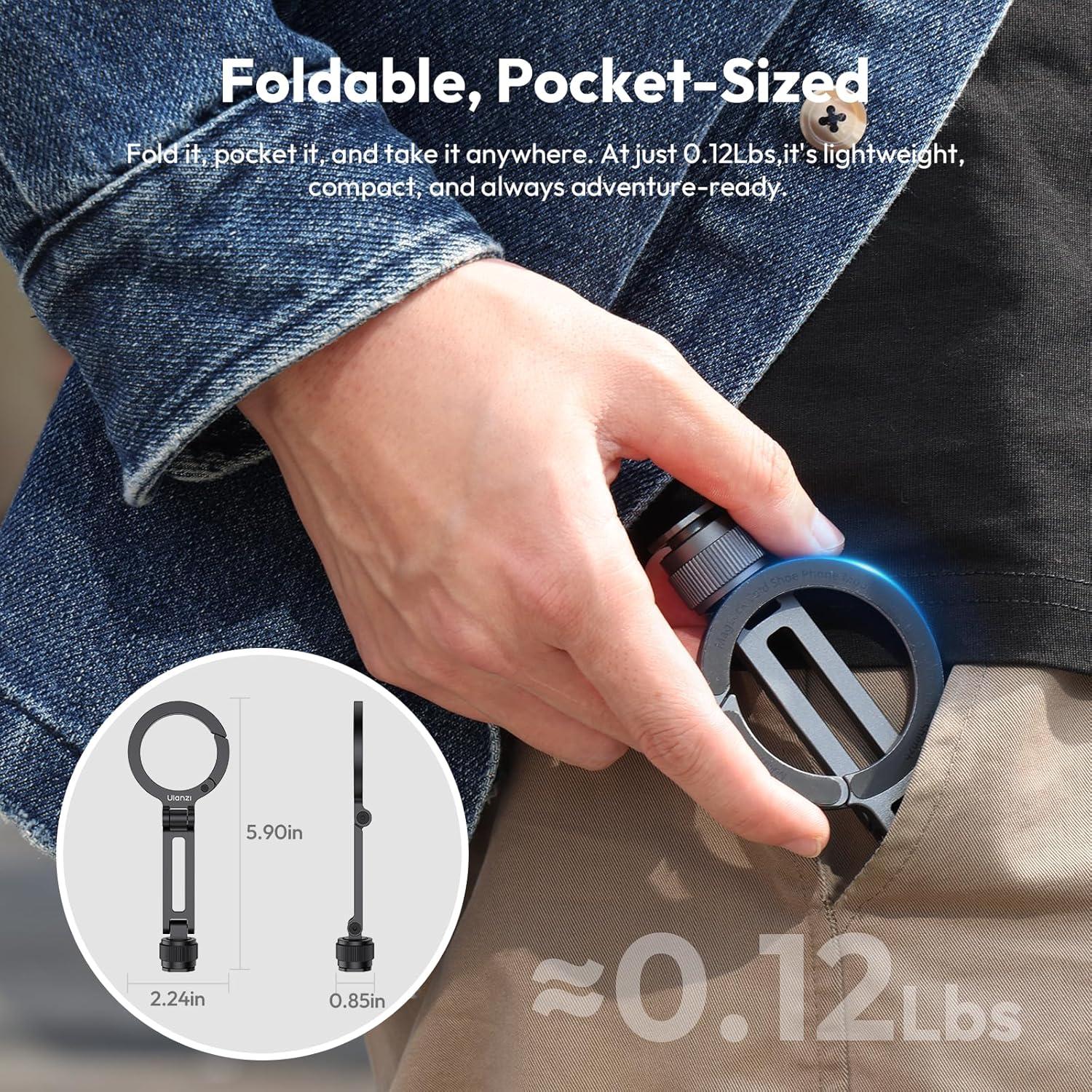 Soporte de trípode magnético Ulanzi MA07 para iPhone MagSafe