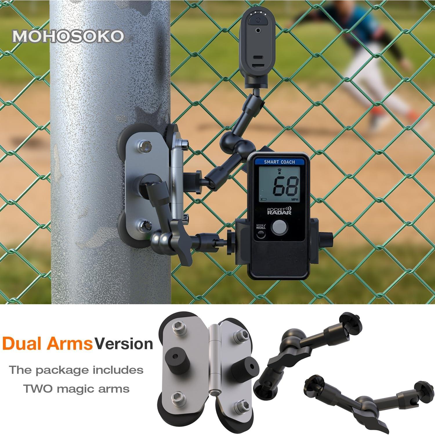 Montaje Magnético para Cerca MOHOSOKO - Soporte Doble Brazo