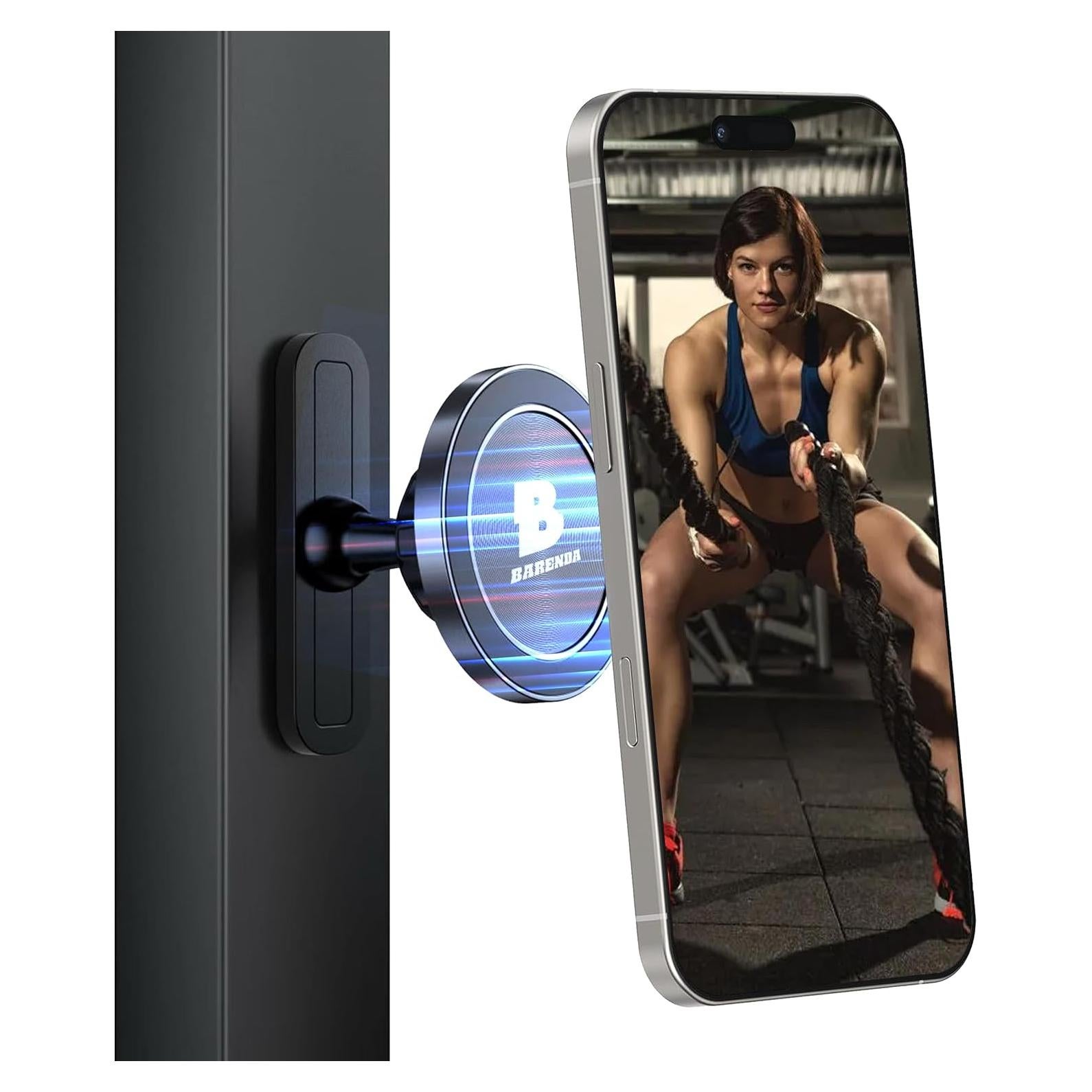 Soporte Magnético para Teléfono BARENDA - Gimnasio, 360°