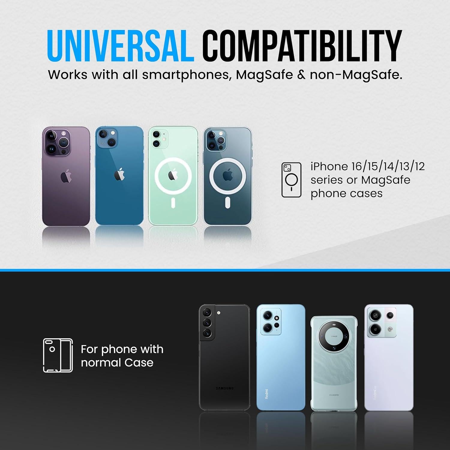 Soporte Magnético para Teléfono BARENDA - Gimnasio, 360°