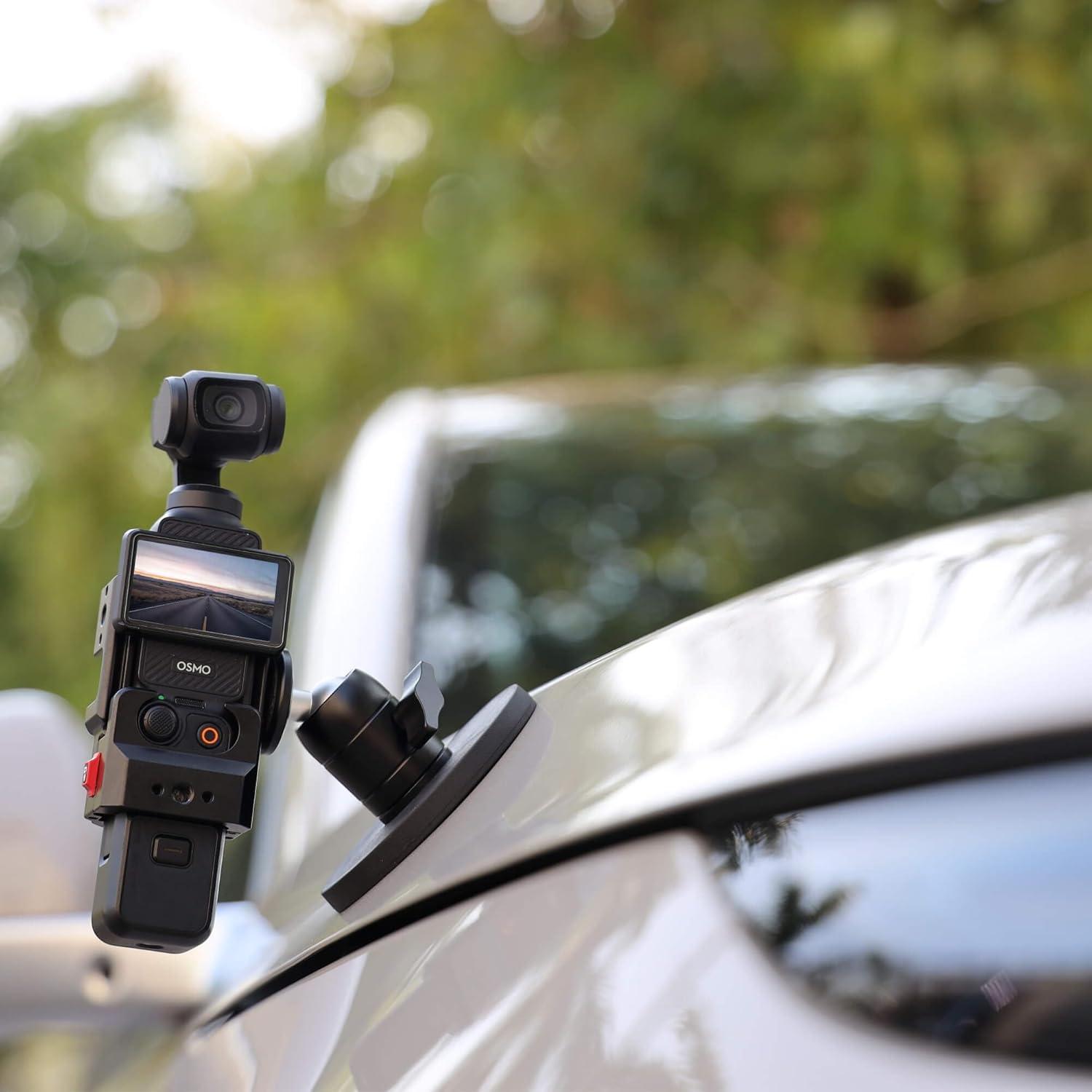 Soporte Magnético para Cámara POWRIG CMM-8, 4kg, Ajustable 360°