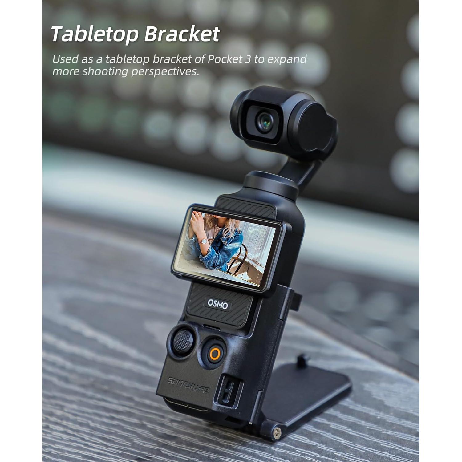 Soporte Magnético para Cámara DJI Osmo Pocket 3 - Ajustable y Compacto