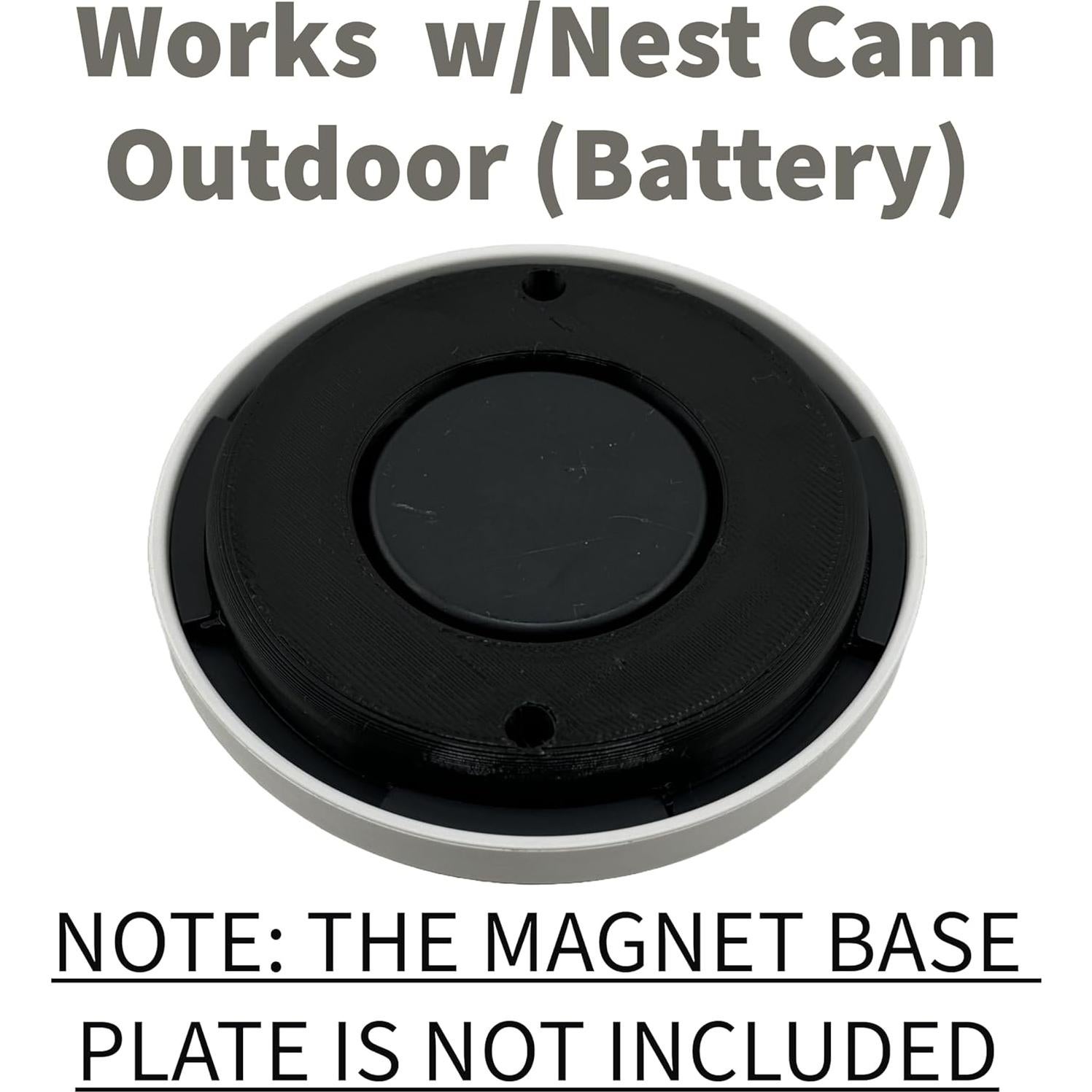 Placa de Montaje Reemplazo Google Nest Exterior Batería 3D