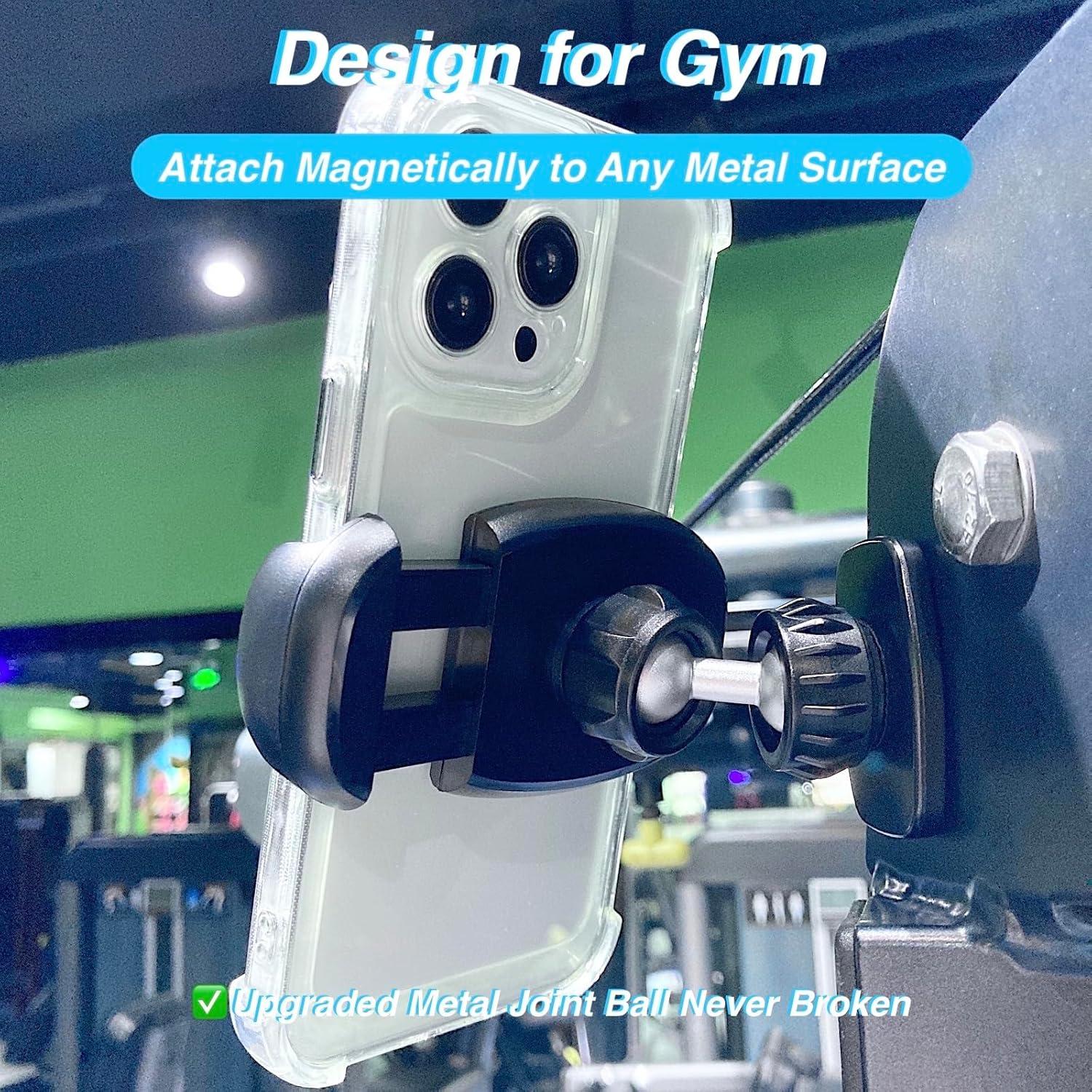 Soporte Magnético para Teléfono de Gimnasio ARMOLABX - Alta Resistencia