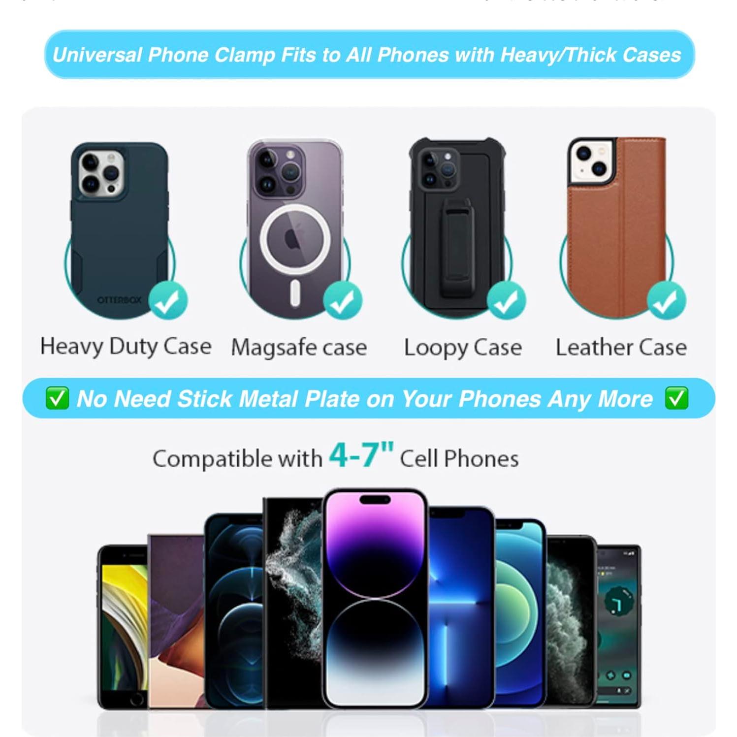 Soporte Magnético para Teléfono de Gimnasio ARMOLABX - Alta Resistencia