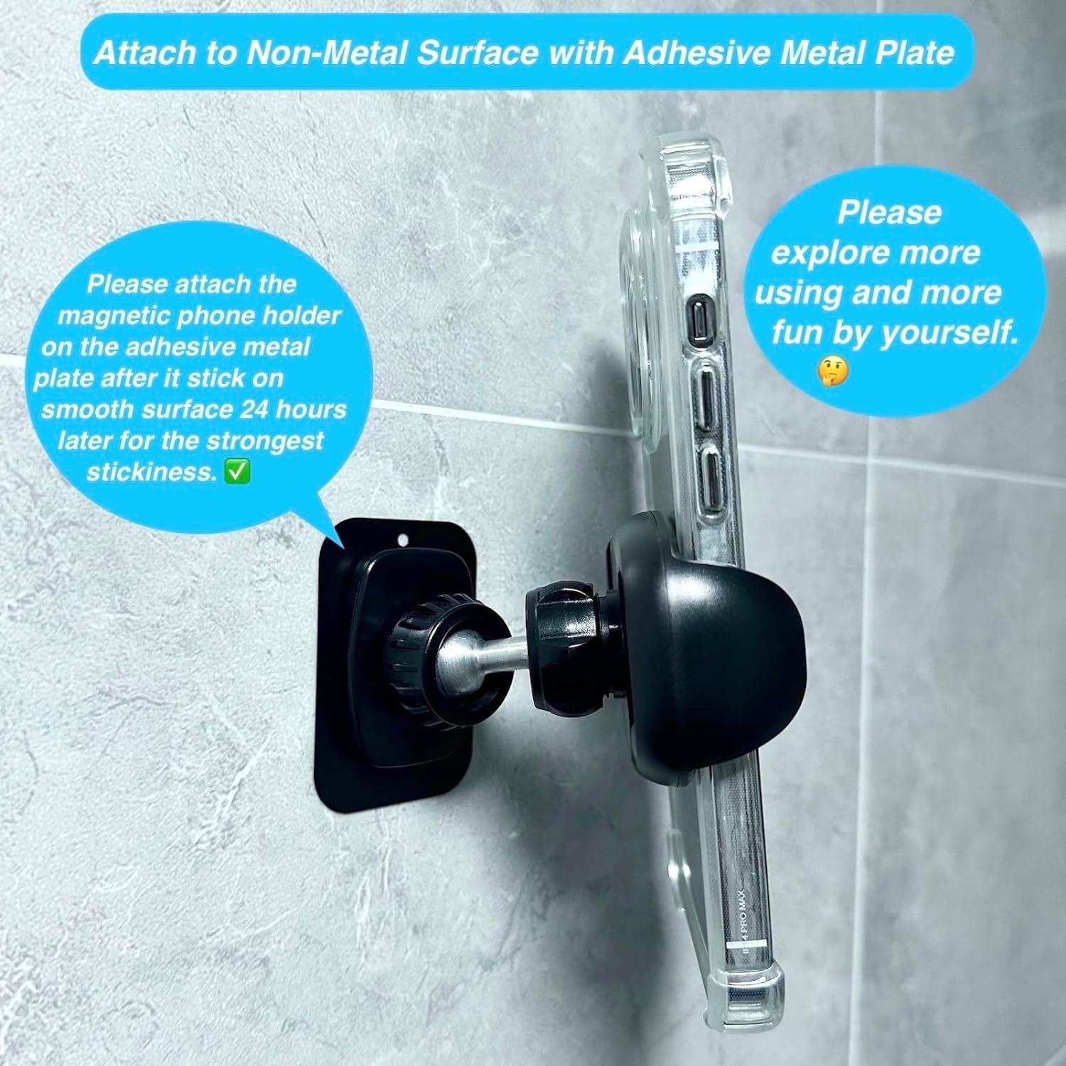 Soporte Magnético para Teléfono de Gimnasio ARMOLABX - Alta Resistencia