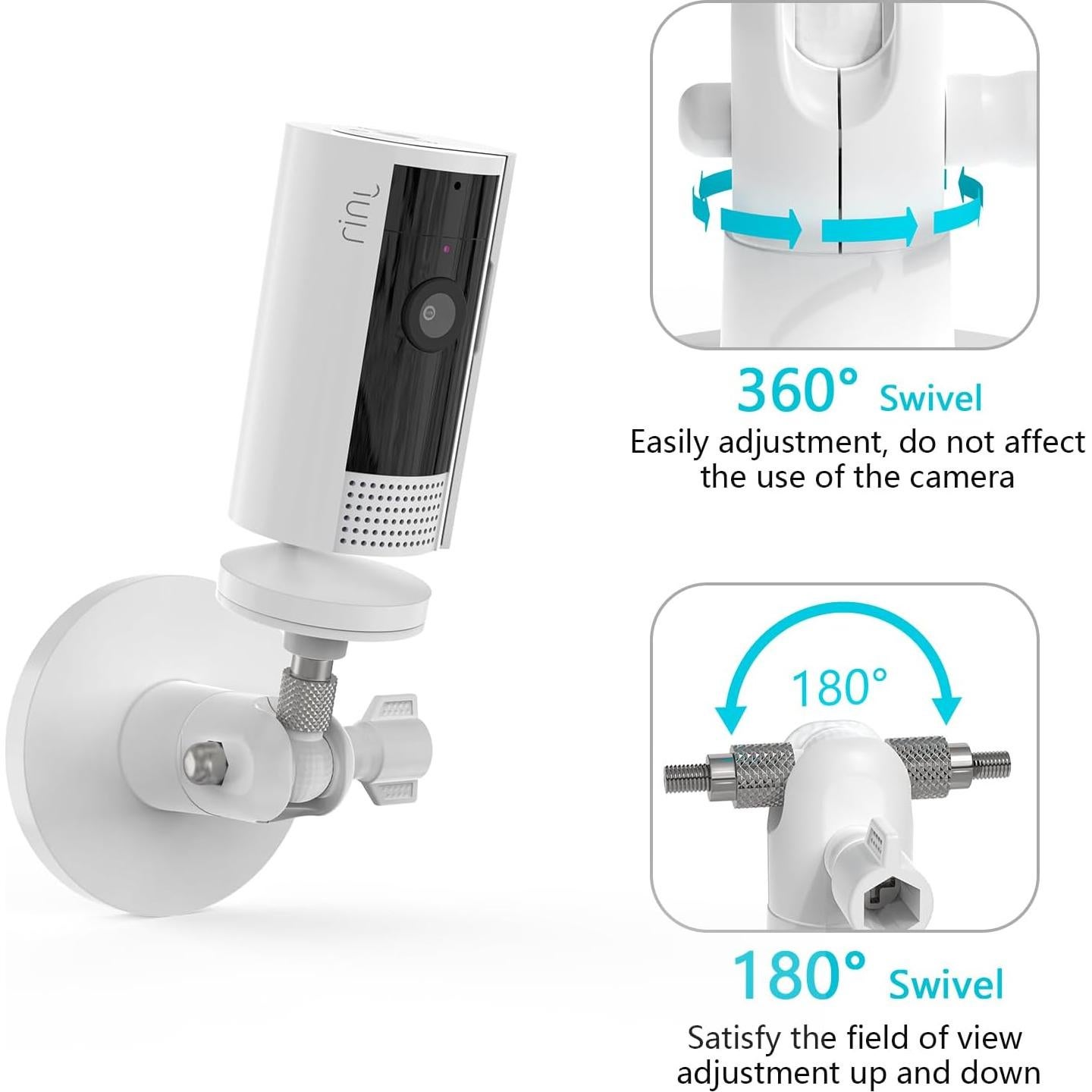 Soporte Magnético para Cámara Interior Ring 2da Gen - Blanco
